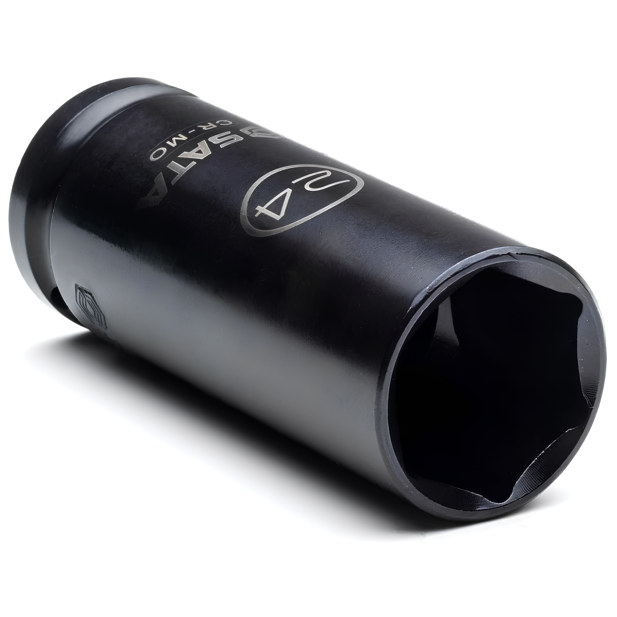 Jogo Soquete Impacto Parede Fina Curto/Longo 1/2" 26 Peças Sata