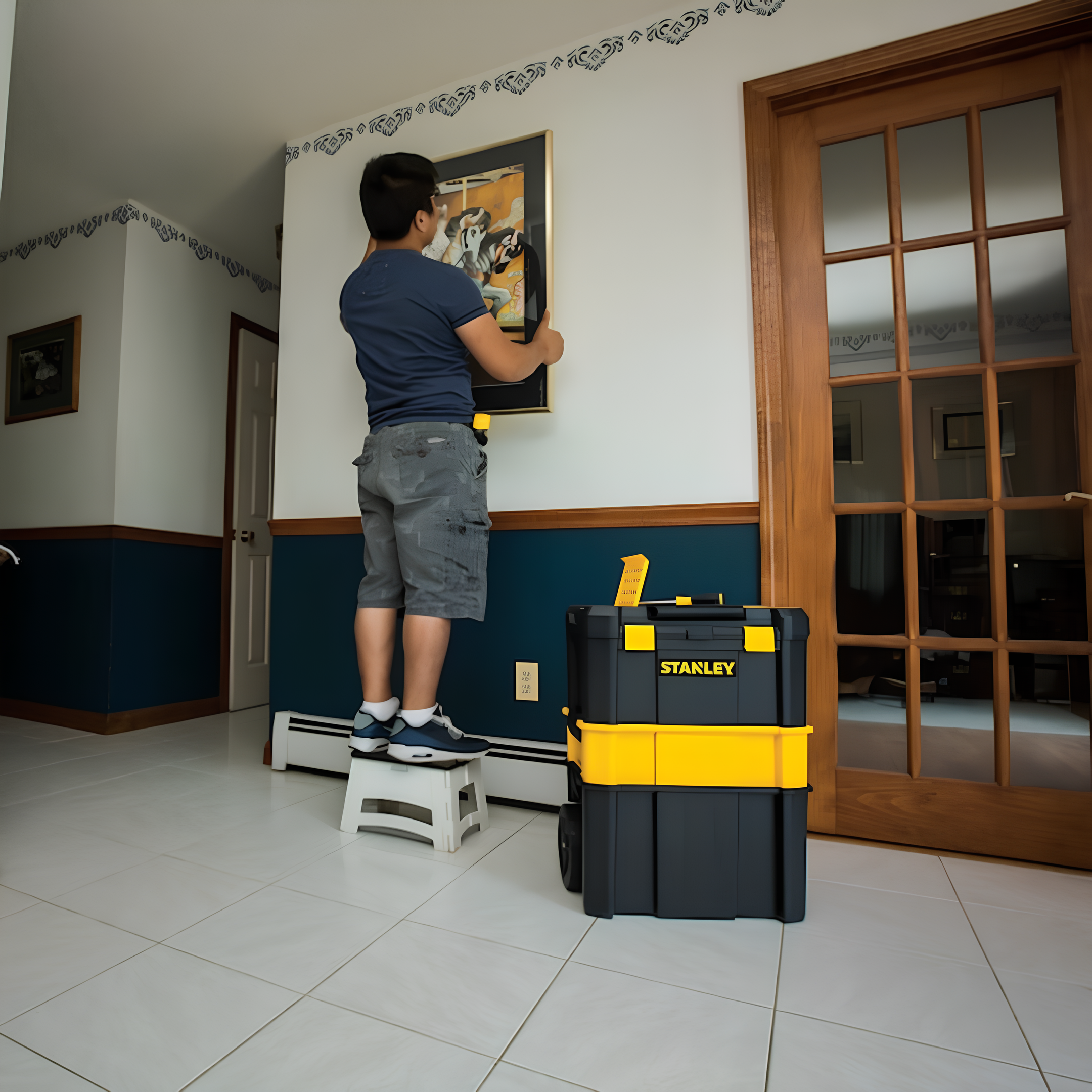 Caixa Com Rodas 3 Em 1 Essential STST18631 Stanley