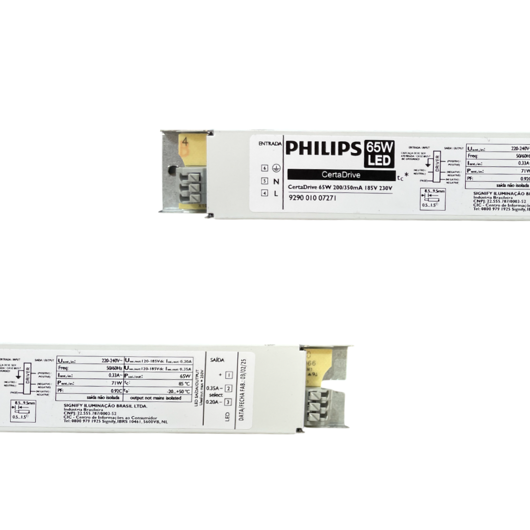 Certa Drive Led 65W 200/350mA 185V 230V Philips