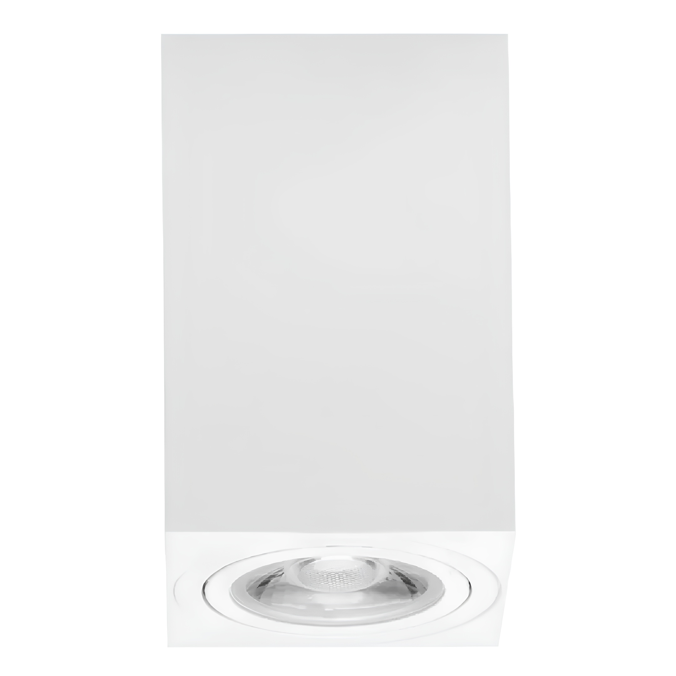 Spot Quadrado Embutir Face Plana Tower Dicroica Branco 7,2x11Cm Saveenergy