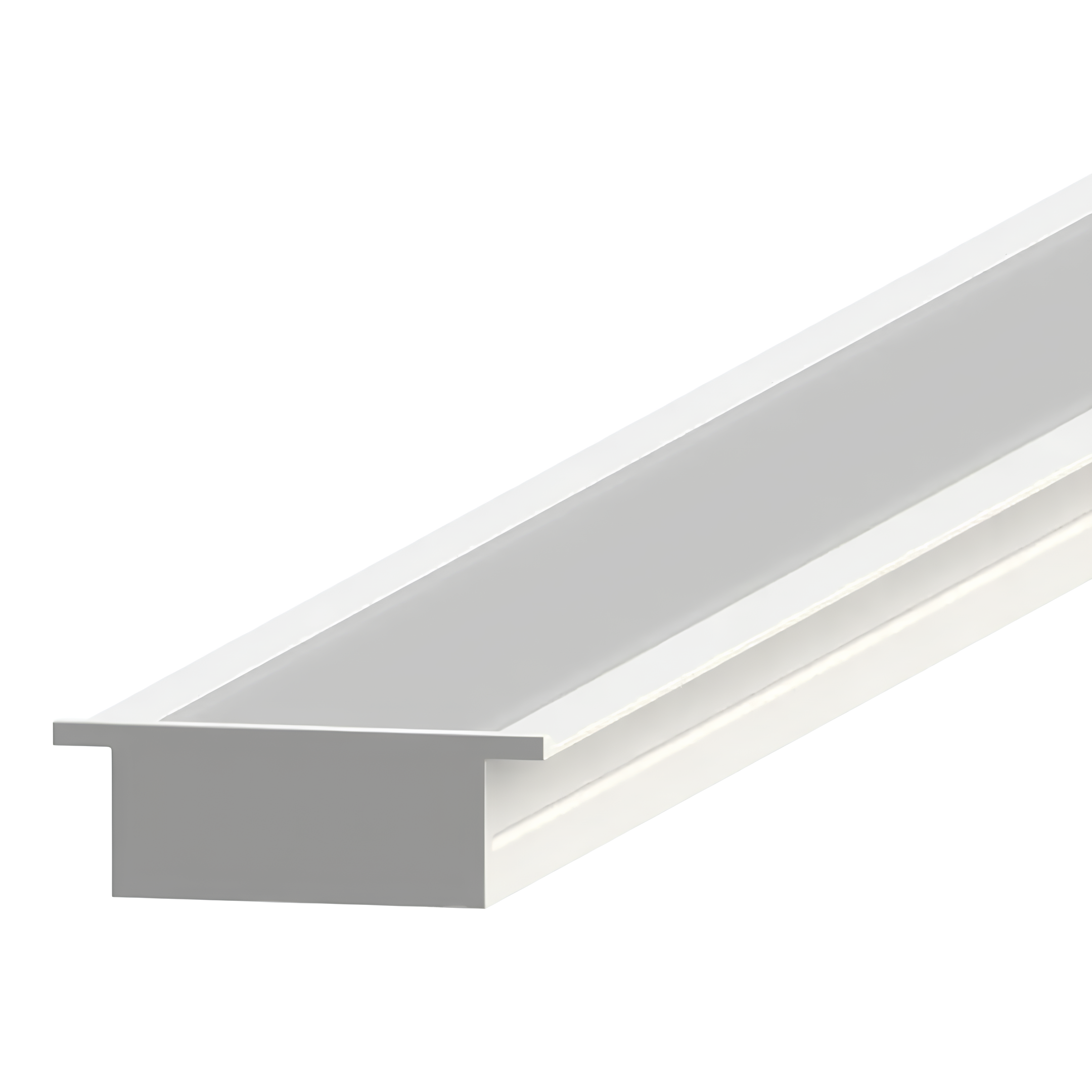 Perfil De Embutir Sardegna Branco 40x13x1000 SE-255.3252 Save Energy