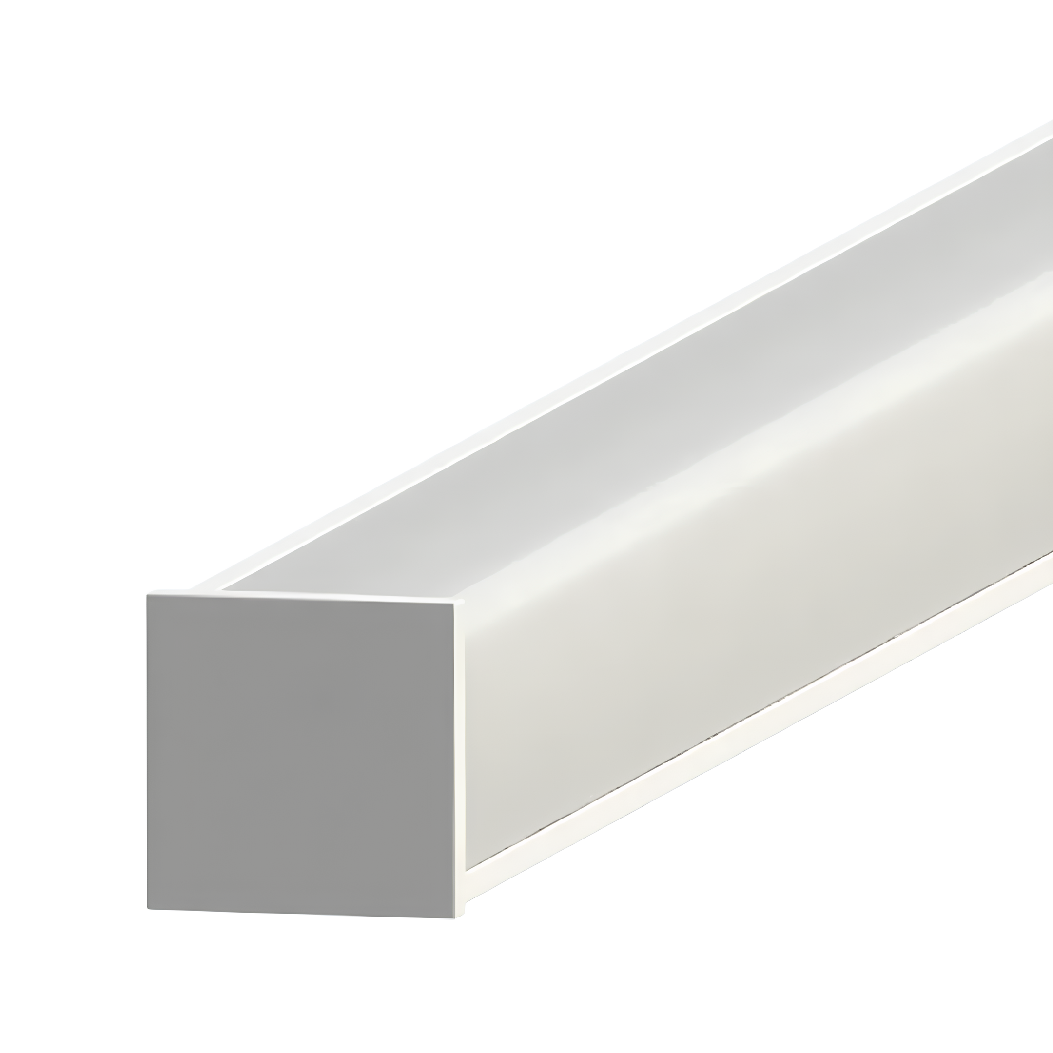 Perfil De Sobrepor Porto Fino Branco 16x16x3000 SE-255.3314 Save Energy