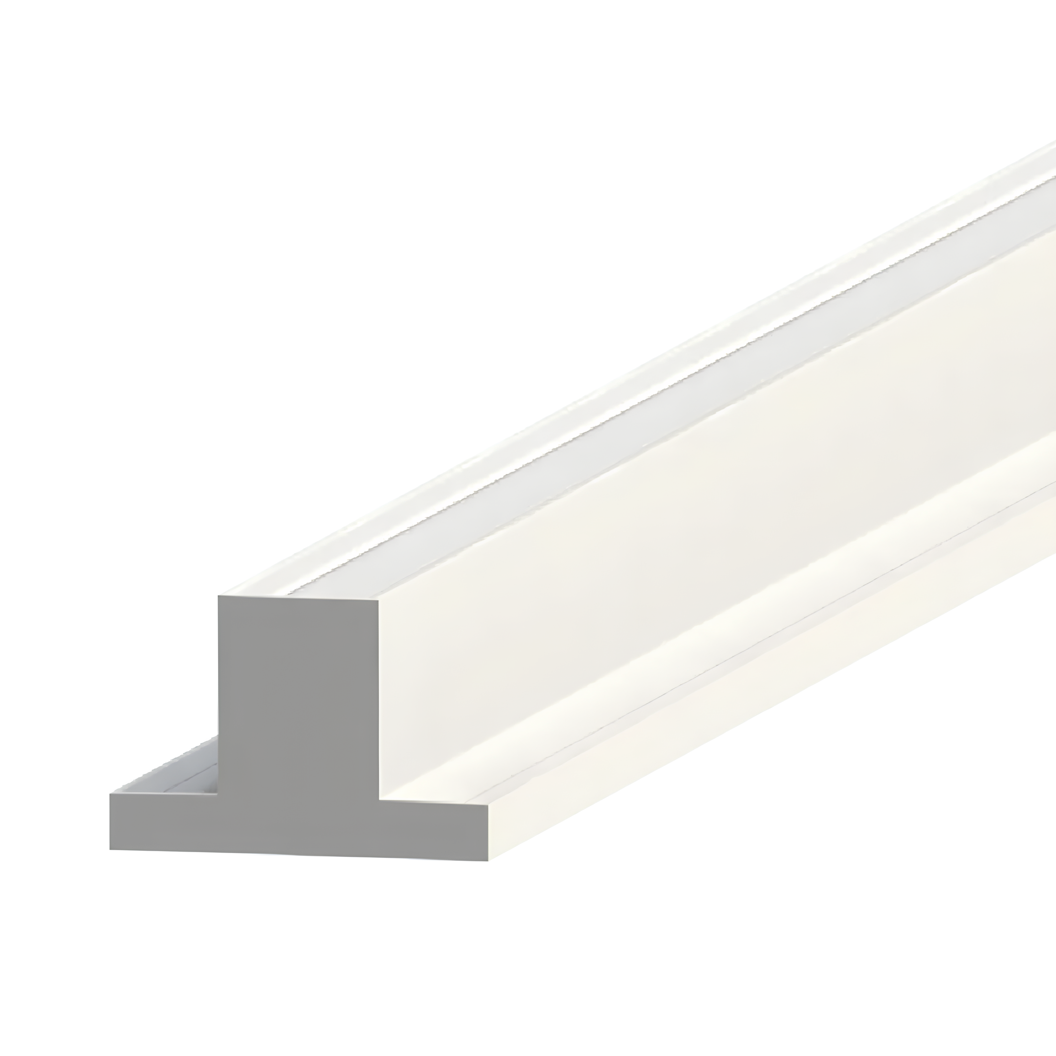 Perfil De Sobrepor Roma Branco 75x50x3000 SE-255.3302 Save Energy
