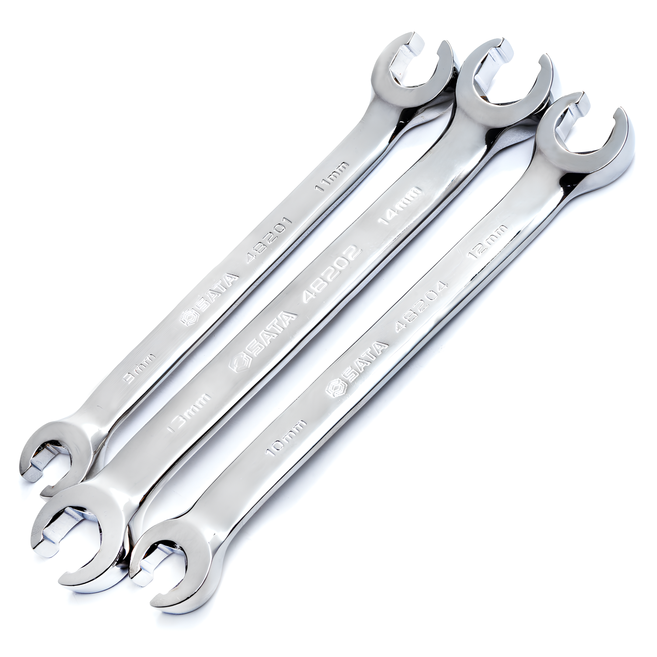 Jogo De Chaves Poligonal 3 Peças 9-14Mm ST09033U Sata