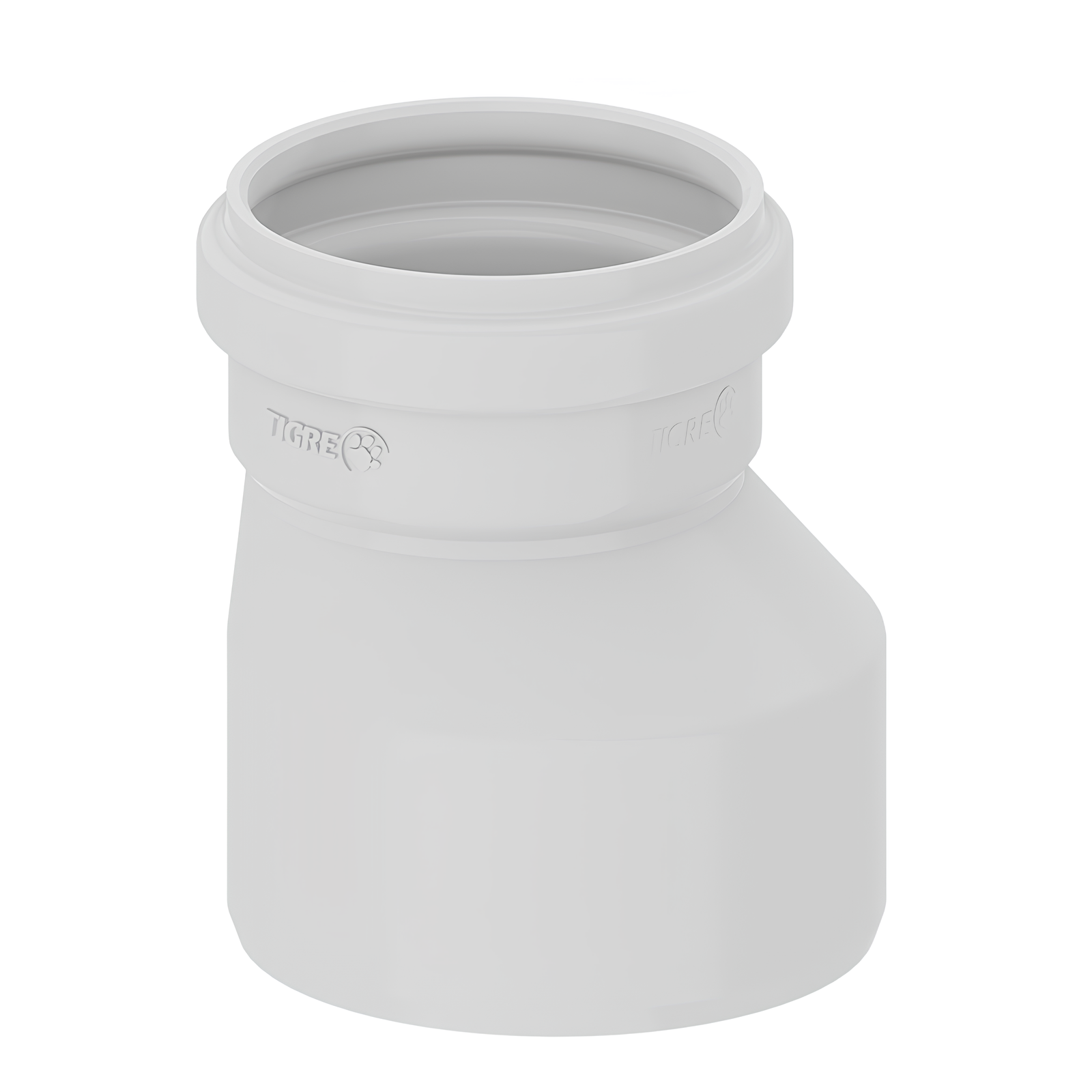 Redução Excentrica Esgoto Serie Normal Dn75 X 50Mm Pvc Tigre