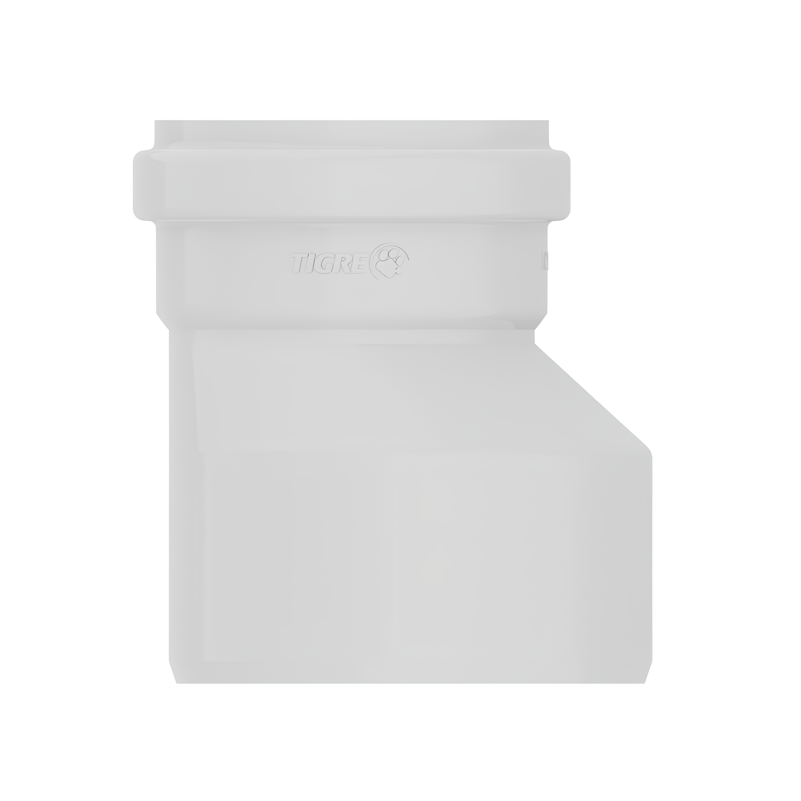 Redução Excentrica Esgoto Serie Normal Dn75 X 50Mm Pvc Tigre