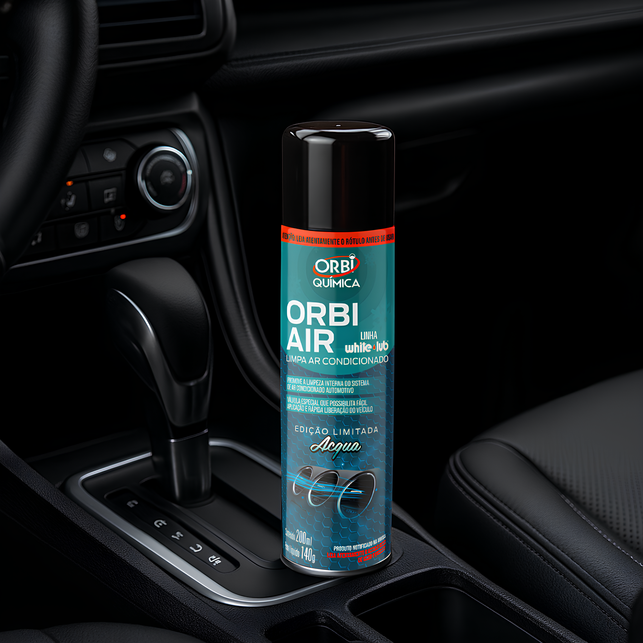 Limpa Ar Condicionado Orbi Air Acqua 200ML 140g Orbi Quimica