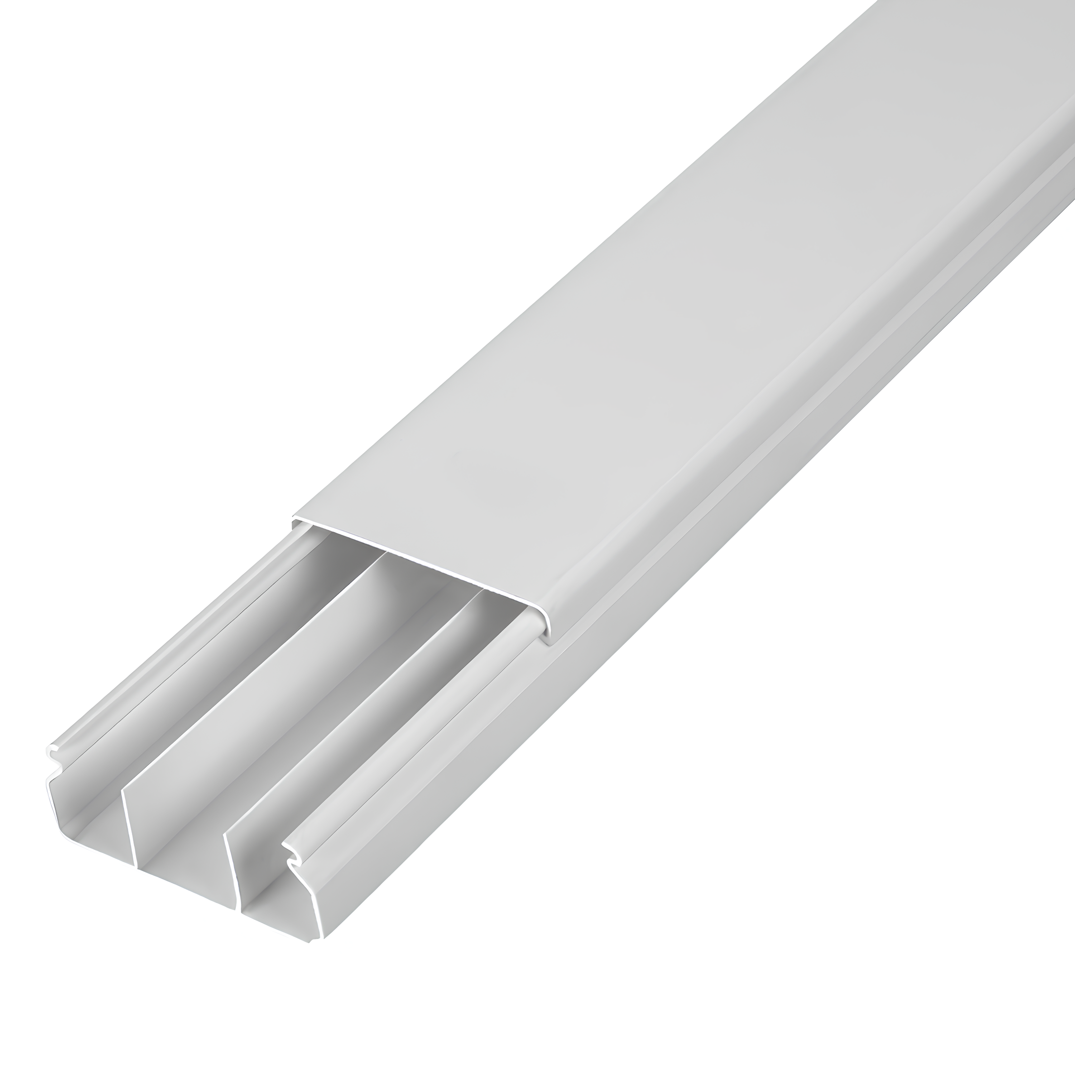 Canaleta Conduteck 2M Branca 50x20Mm Sem Adesivo CA5020 Steck