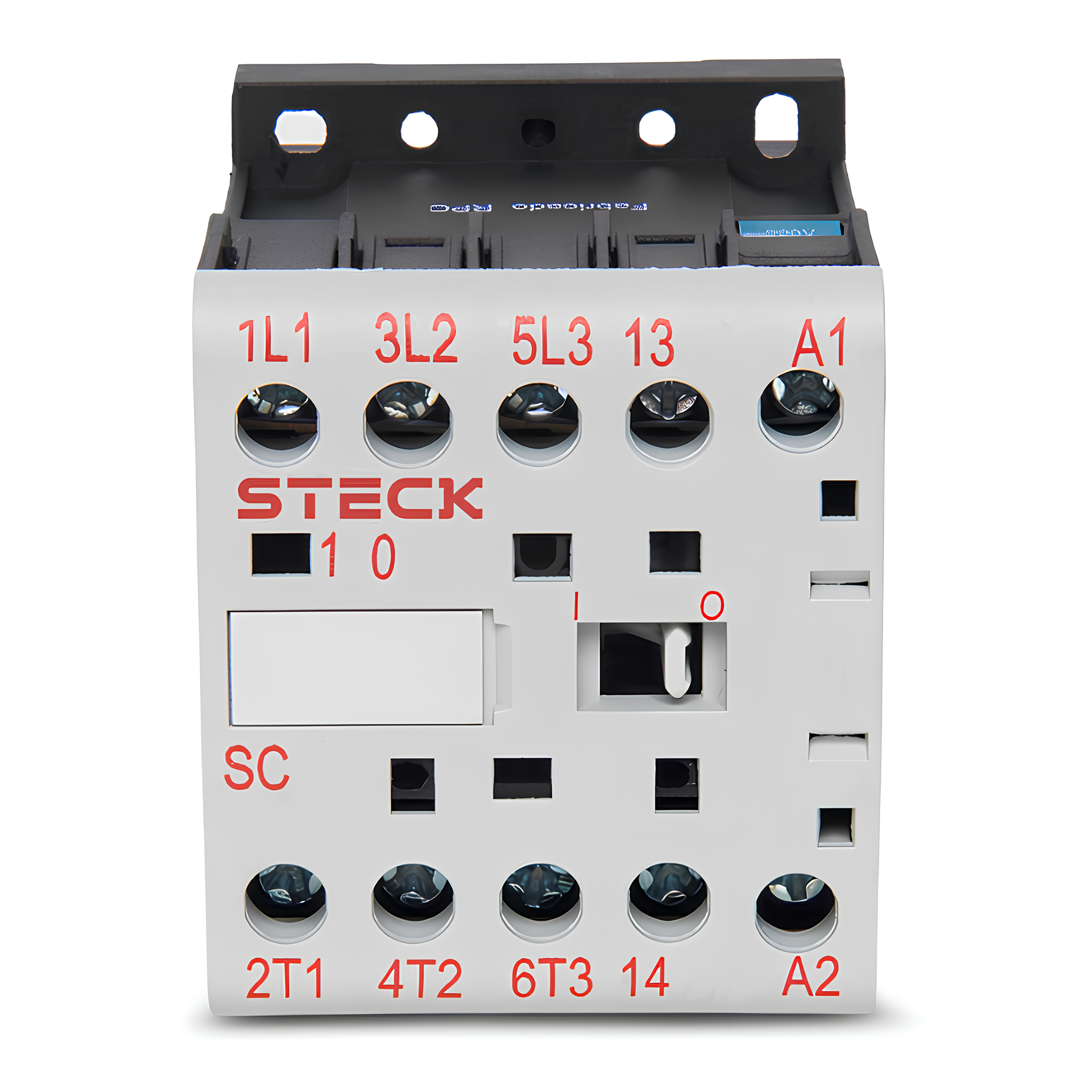Mini Contator Tripolar 12A 24V 3Na + 1Na SC12A10B30 Steck