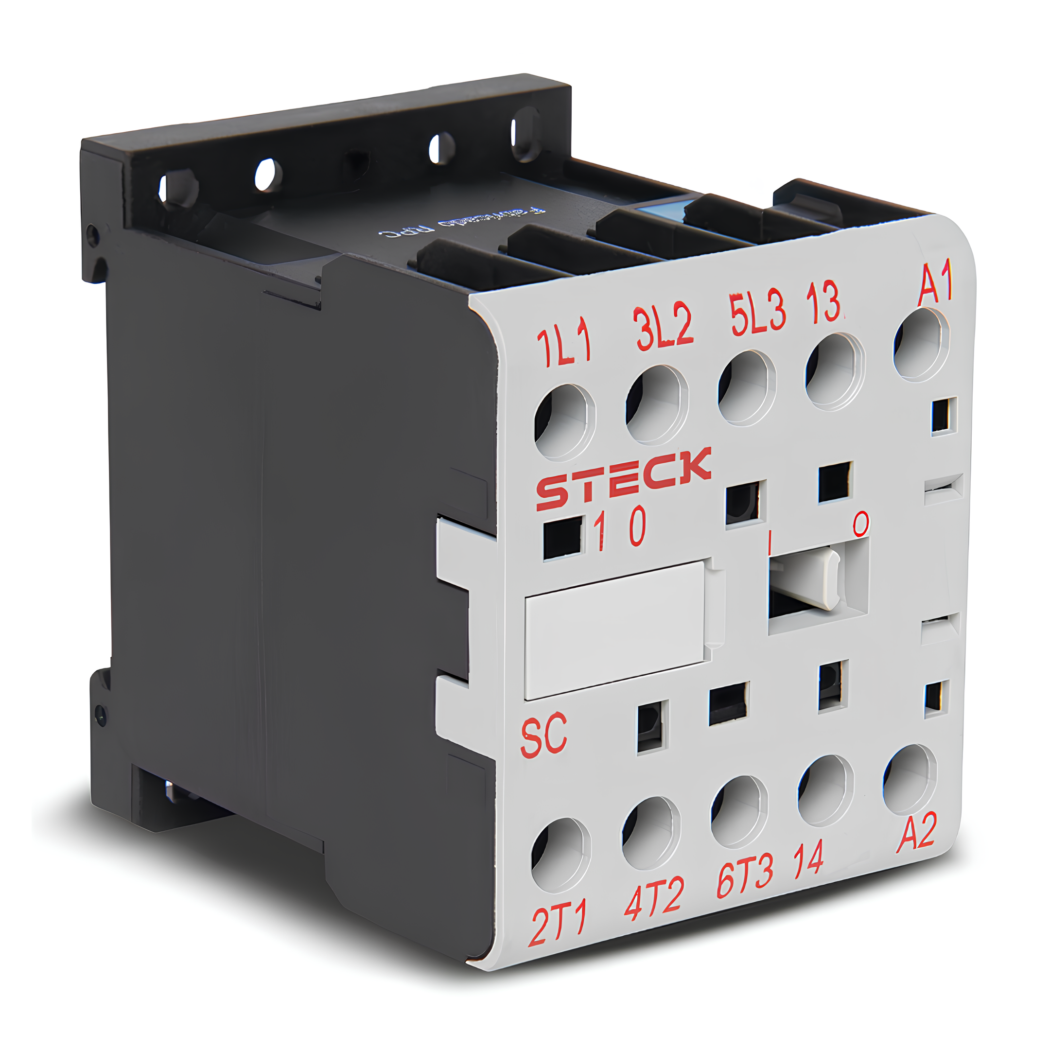 Mini Contator Tripolar 12A 24V 3Na + 1Na SC12A10B30 Steck