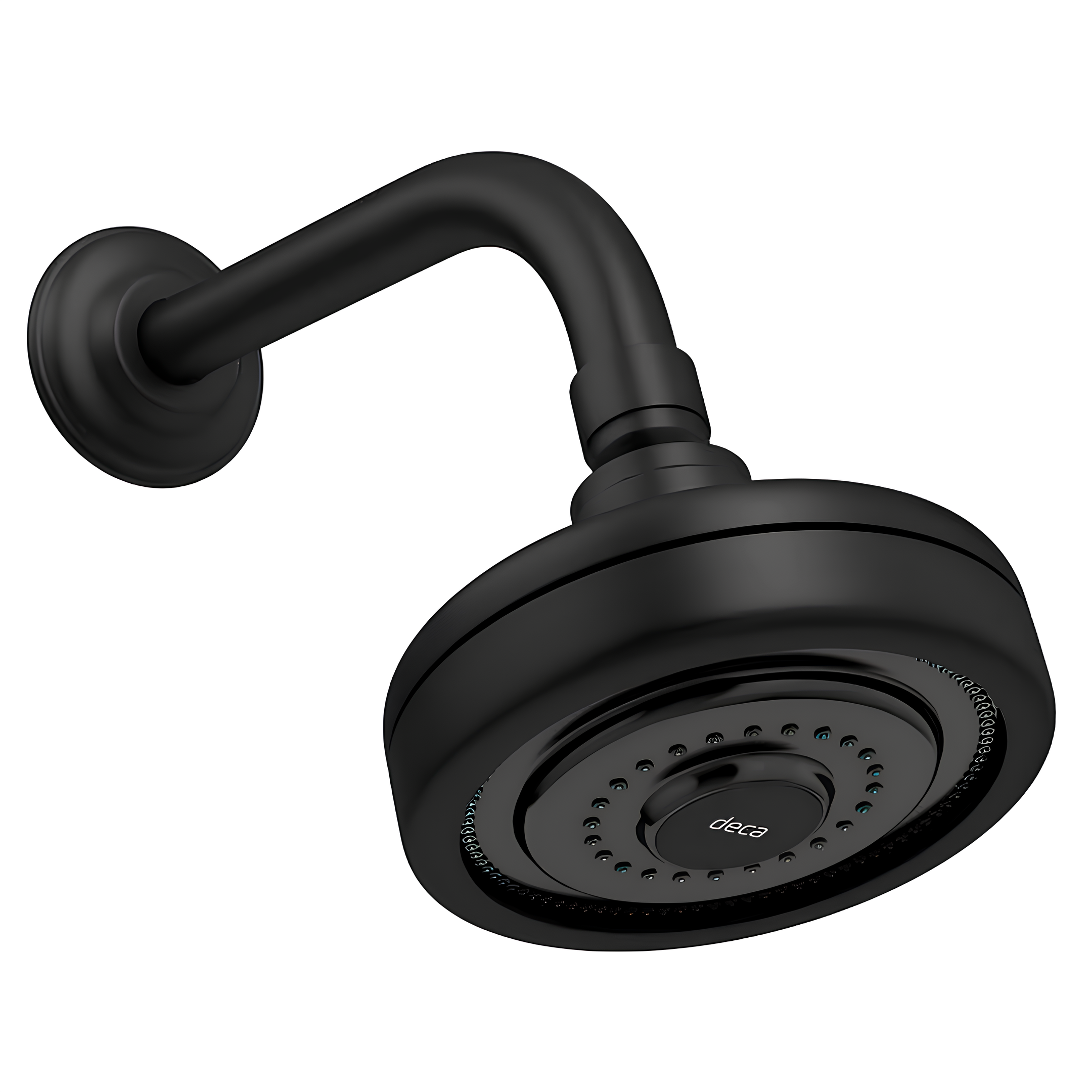 Chuveiro De Parede Com Tubo Standart Black Matte Acqua Plus Deca