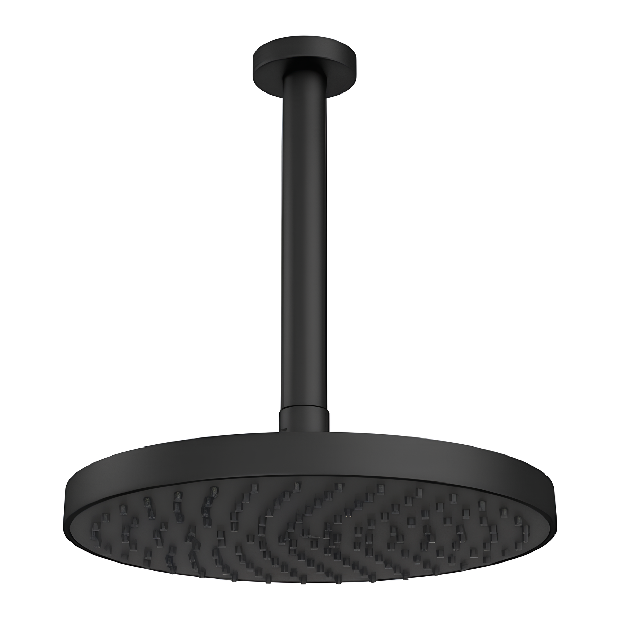 Chuveiro Redondo De Teto 1/2" Black Matte Flex 2085.C.TET Deca