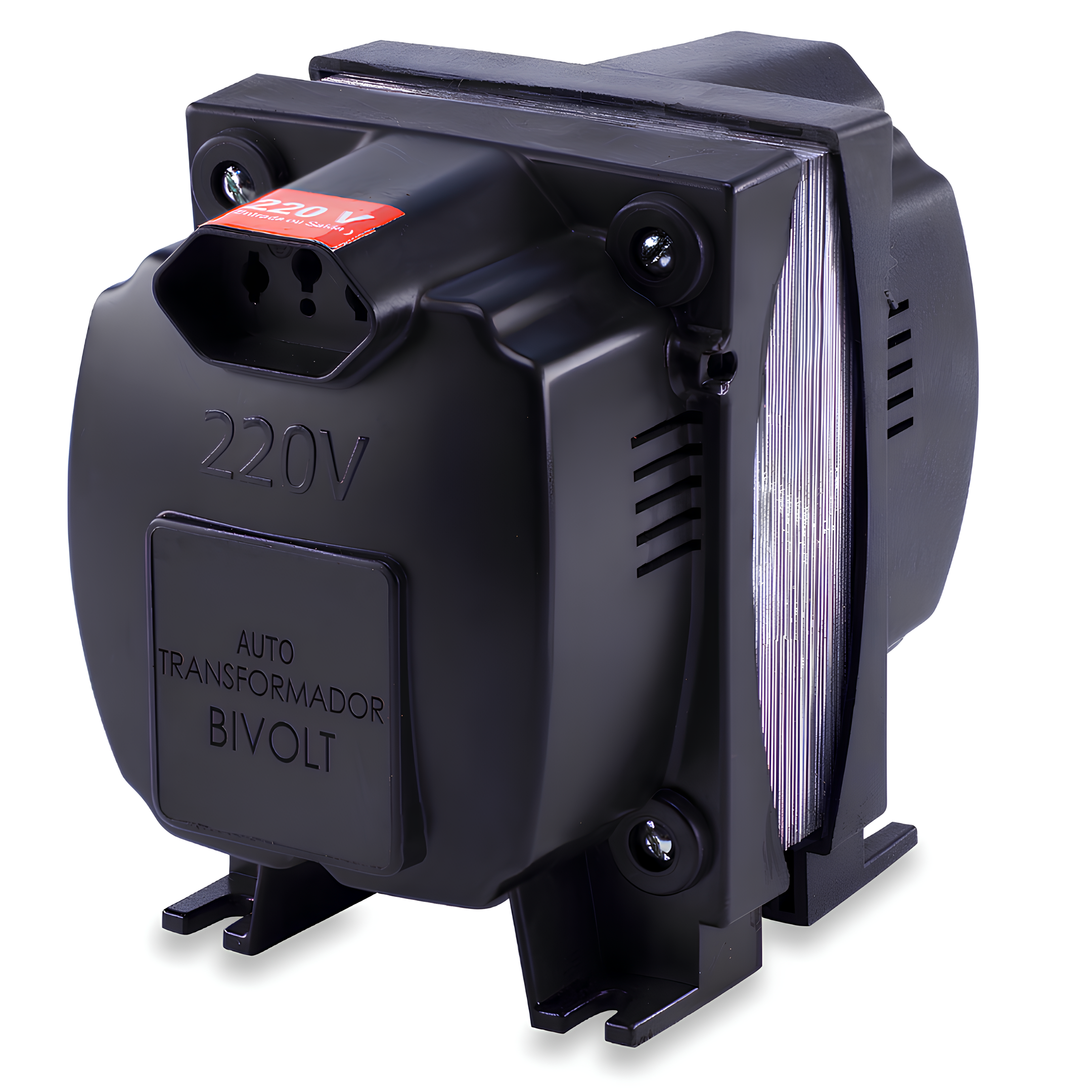 Auto Transformador 1500Va Tripolar Bivolt Slim Premium Forceline