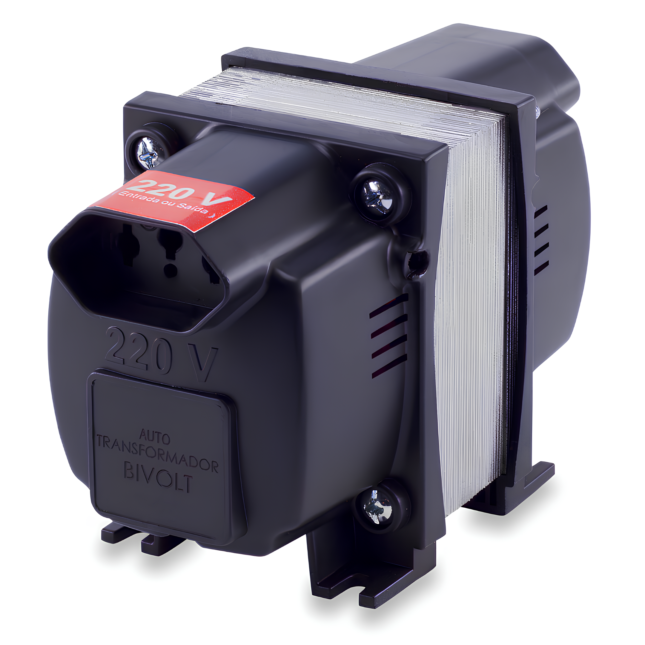 Auto Transformador 300Va Tripolar Bivolt Slim Premium Forceline