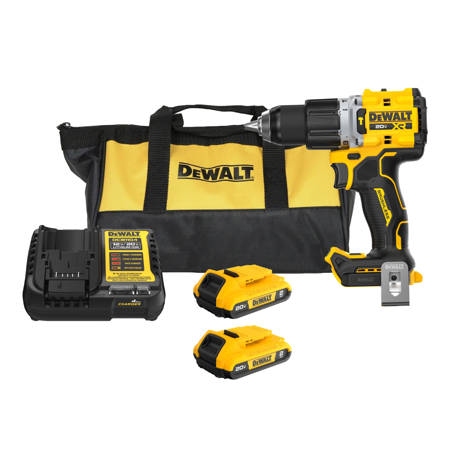 Parafusadeira 1/2 (13Mm) 20V Max Li-Ion 2 Baterias Dewalt