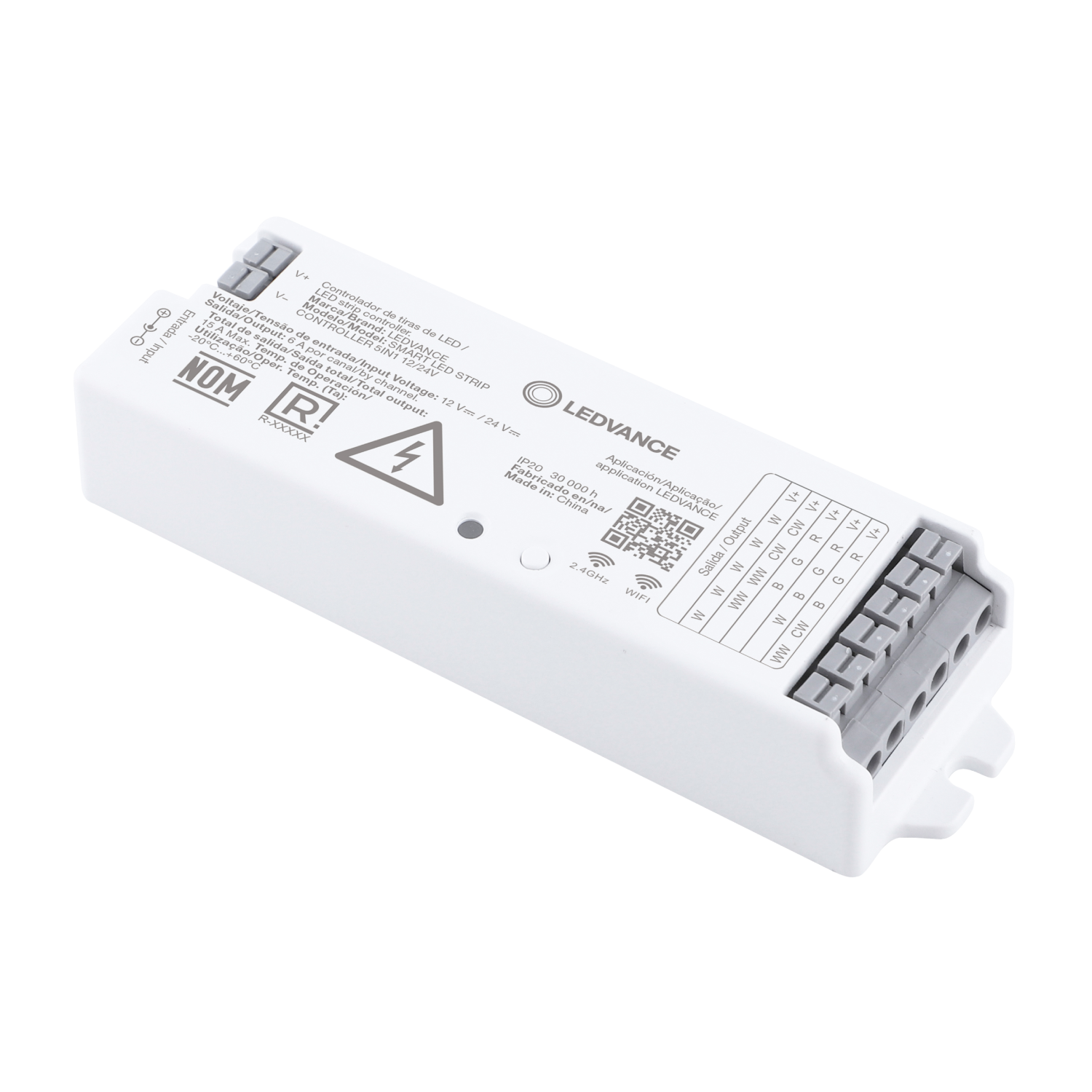 Driver Led Controlador Smart 5 Em 1 Para Fitas 15A 12/24V Ledvance