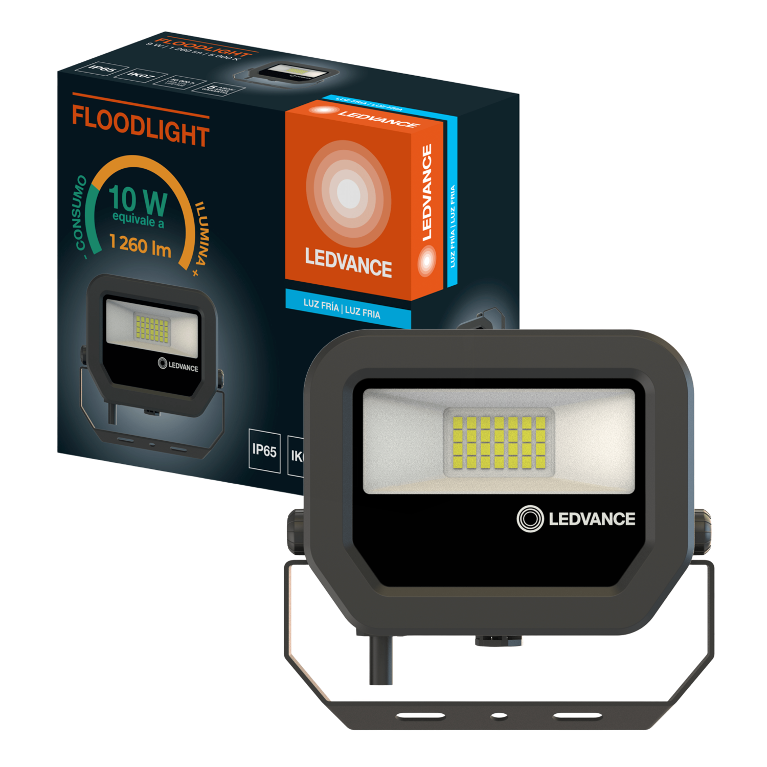 Refletor Led Floodlight Pfm Pt 9W ~10W 5000K 1260Lm Ledvance