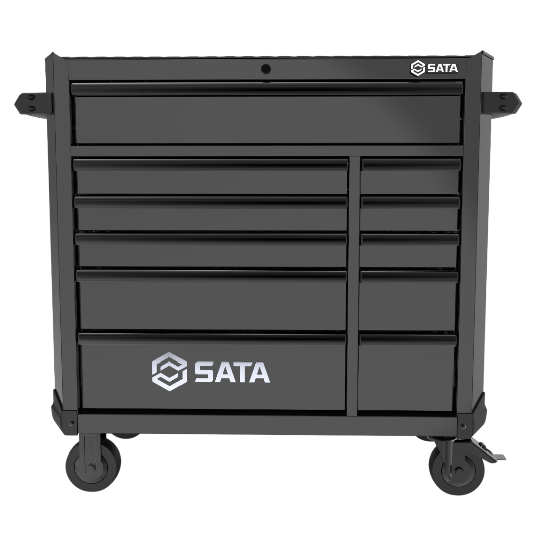 Carro P/ Ferramenta C/ 11 Gavetas Preto ST95114G-B Sata