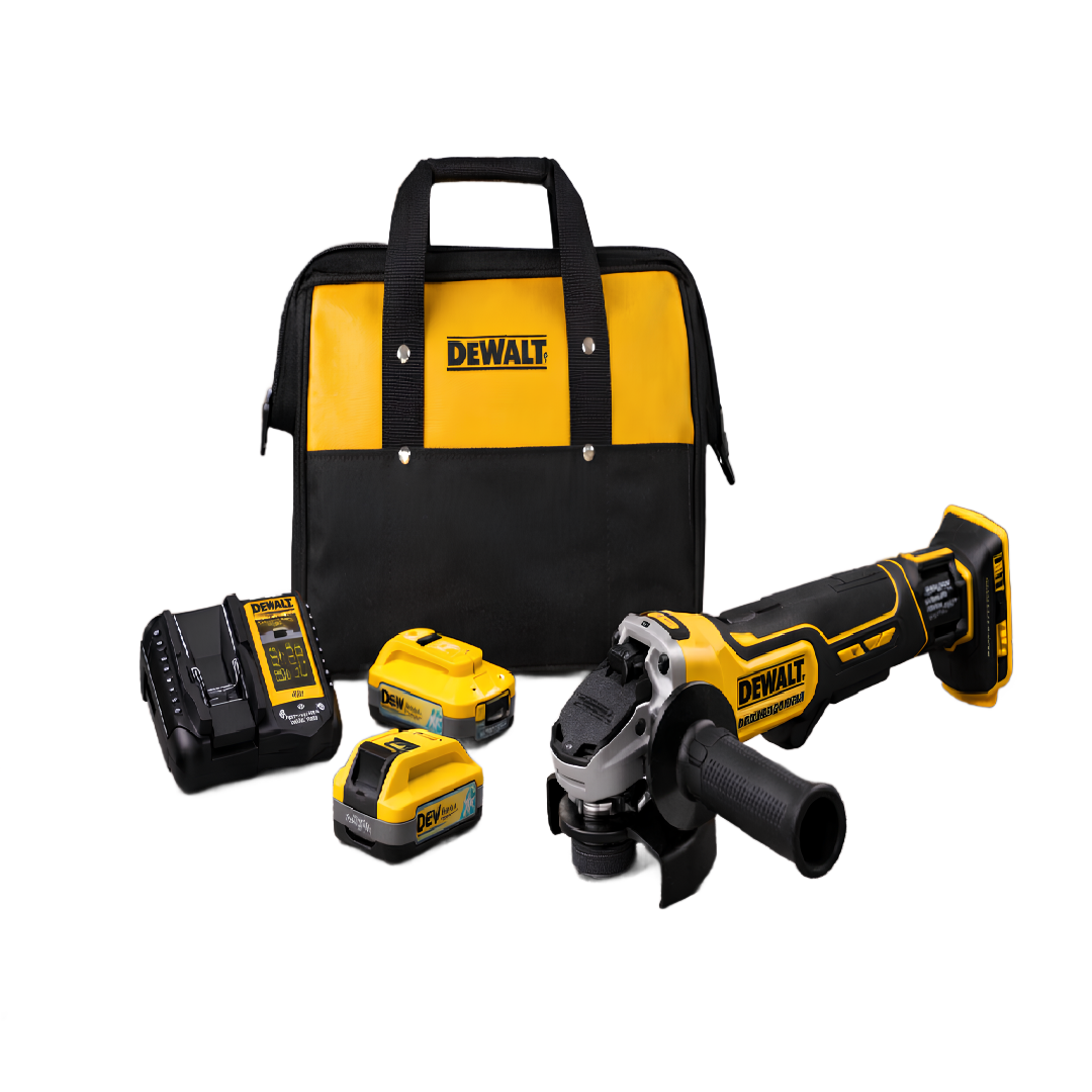 Esmerilhadeira 2 baterias 4.1/2" 20V 5Ah Dcg413h2Br Dewalt