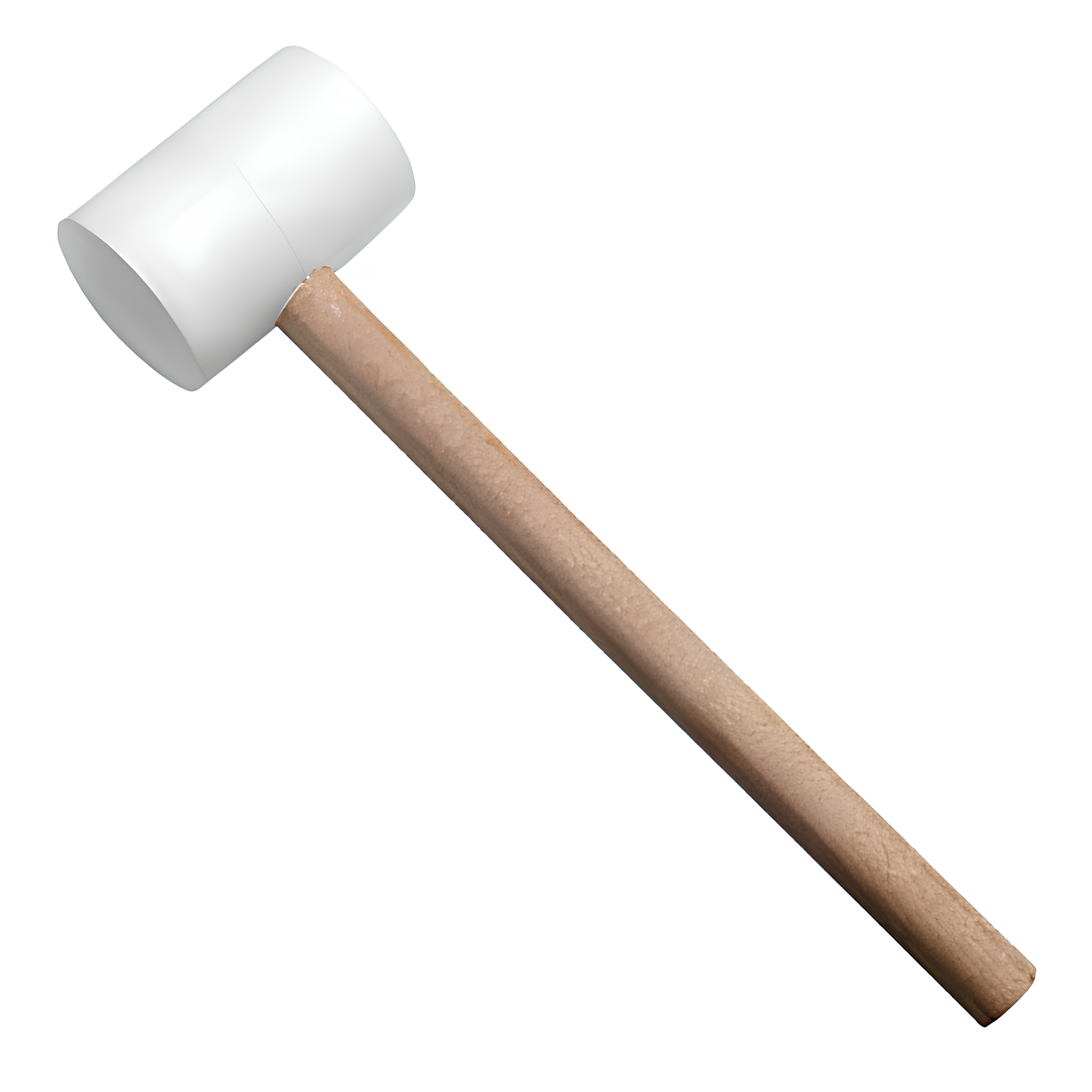 Martelo de Borracha Branca Para Azulejista 80mm 9UW Eda