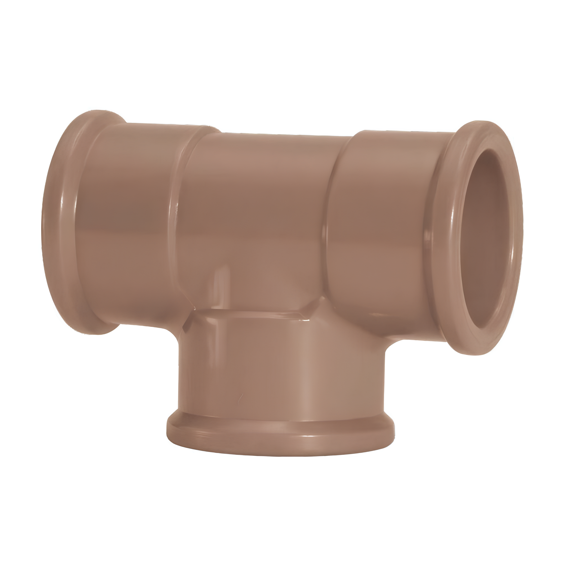 Tê Soldável 25mm Pvc Marrom 11835 Amanco