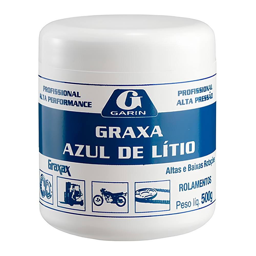 Graxa Azul 500Gr Lgla-500 Garin