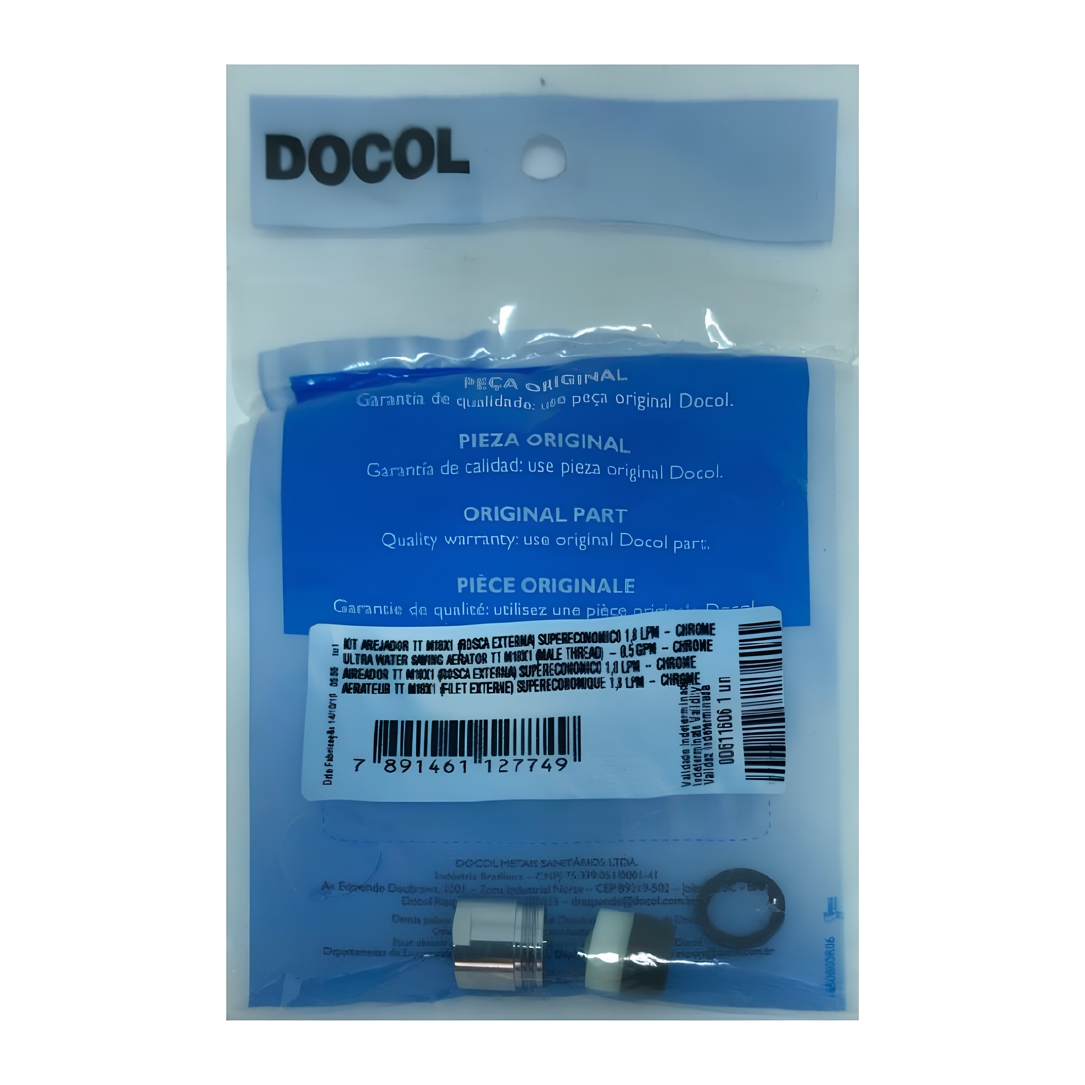 Arejador Econômico TT M18 1,8 LPM Cromado 00611606 Docol