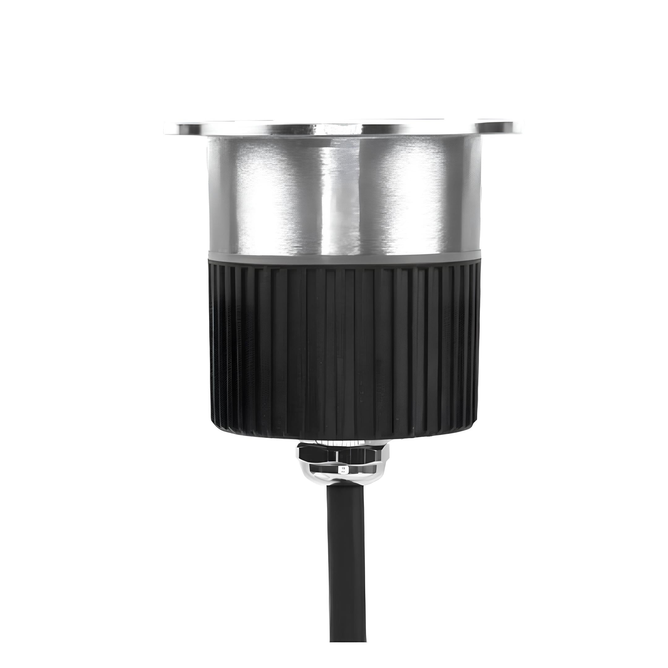 Balizador Led 3000K 5W aço E Policarbonato Aço Escovado Avant