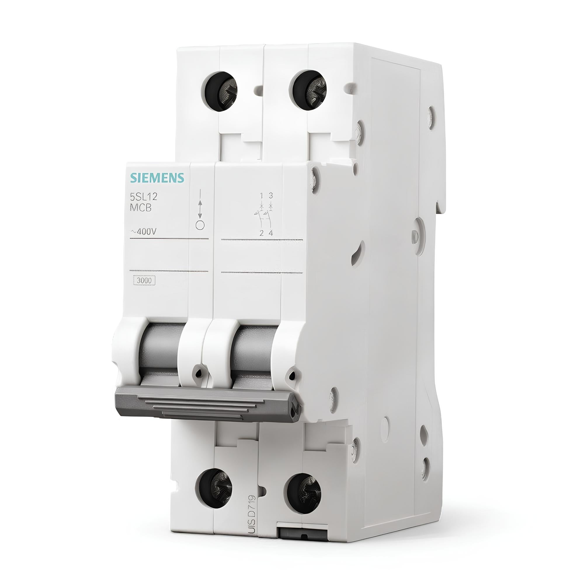 Disjuntor Bipolar 2P 40a e 50A Curva C 5Sl1 Siemens