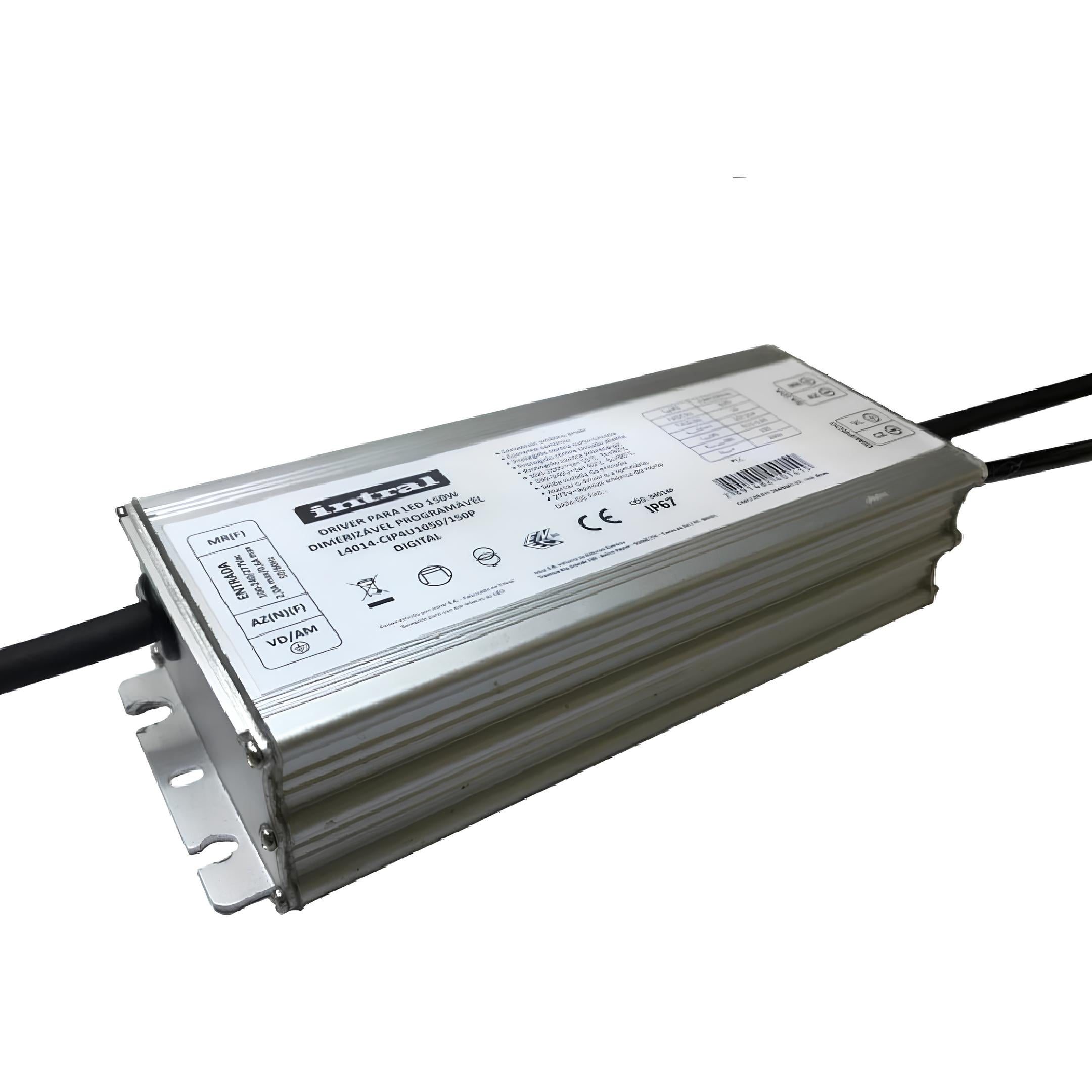 Fonte Driver Para Led 150W Ip67 Intral