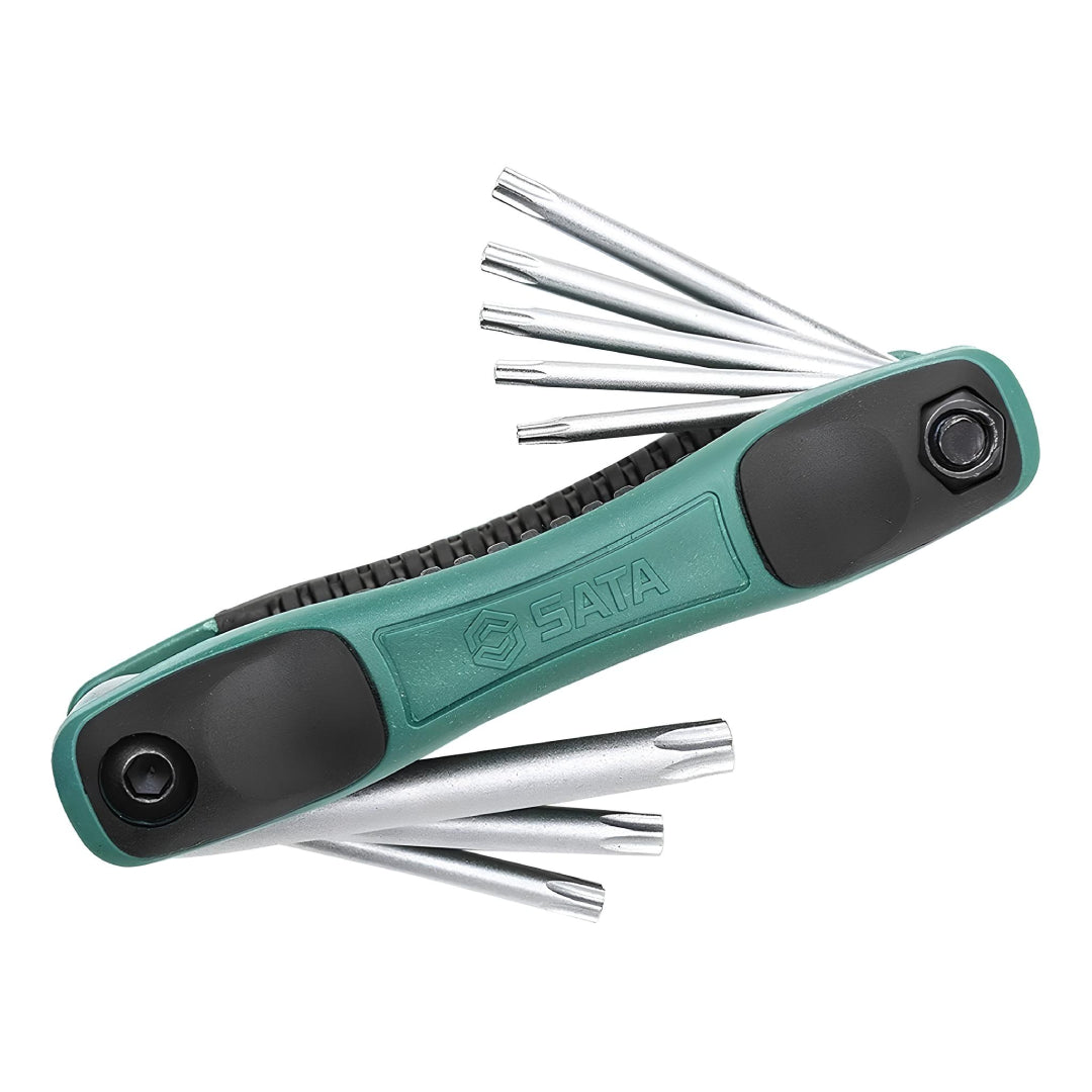 Jogo Chave Torx Tipo Canivete 8 Peças St09123sj Sata