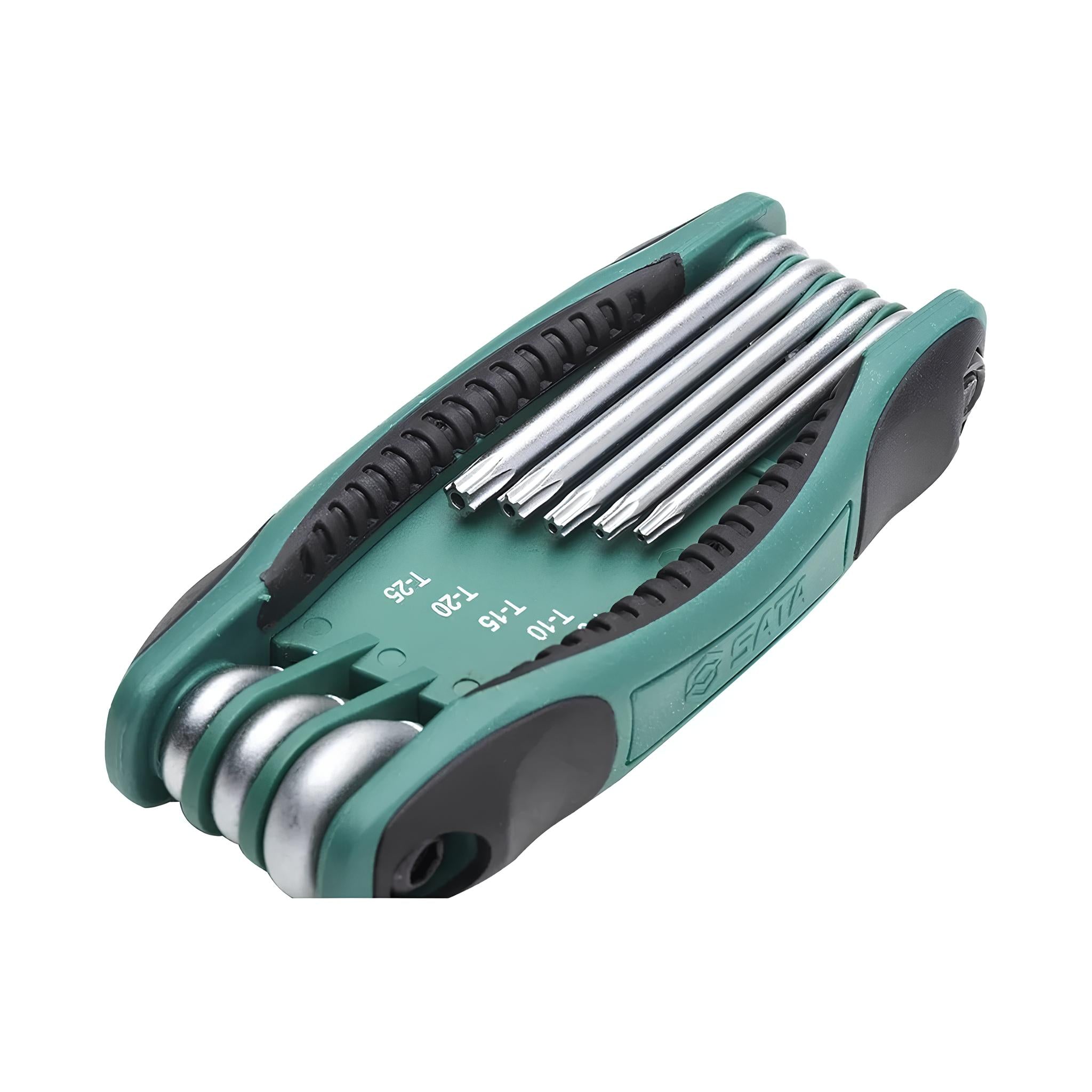 Jogo Chave Torx Tipo Canivete 8 Peças St09123sj Sata
