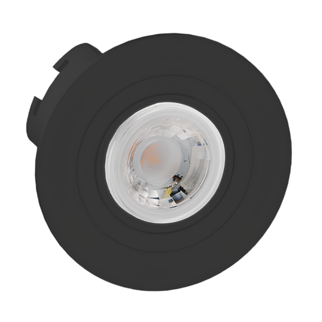 Spot Led Redondo Embutir Preto Par11 Dim 3,5W 2700K 300Lm Osram