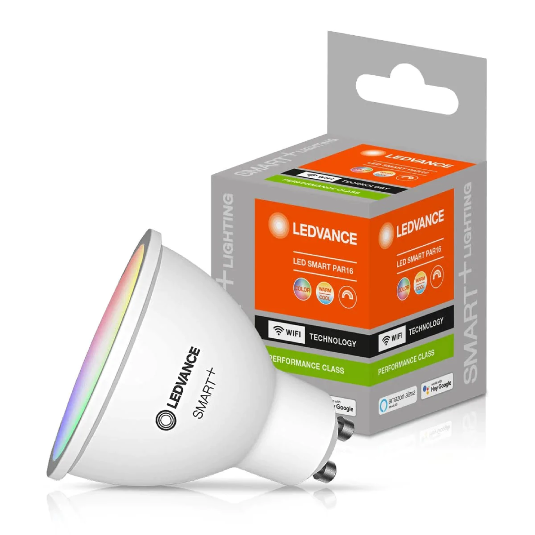 Spot Quadrado Recuado Preto Par16 5W Rgbw 450Lm Bivolt Ledvance