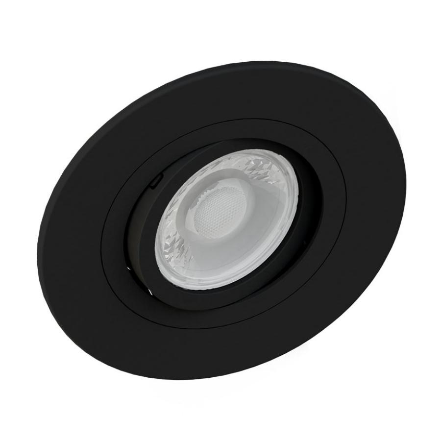 Spot Led Redondo Preto Par16 5W Rgbw 450Lm Bivolt Ledvance