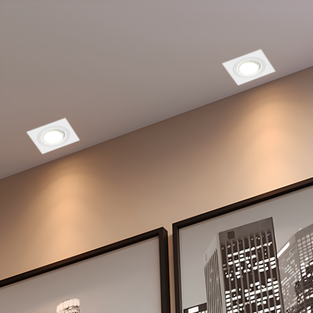 Spot Led Quadrado Embutir Branco Par20 5,5W 525Lm Ledvance