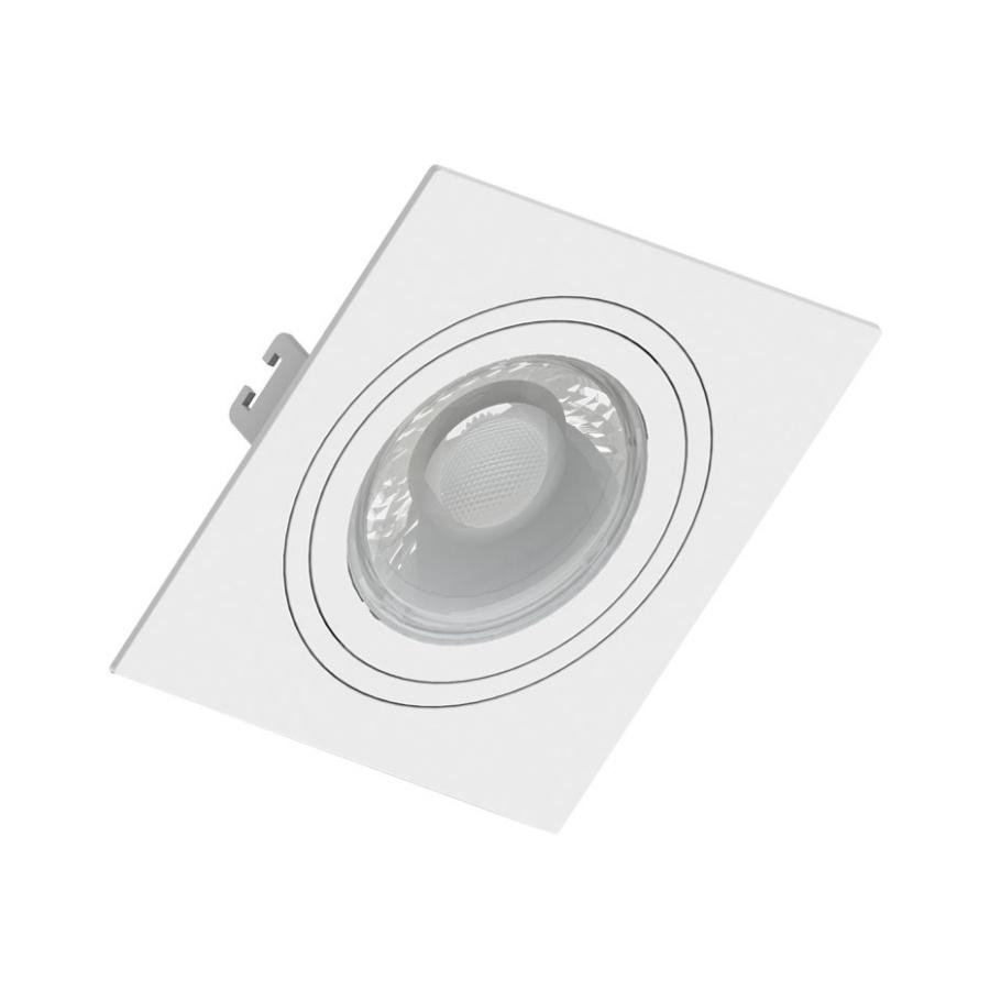 Spot Led Quadrado Embutir Branco Par20 5,5W 525Lm Ledvance