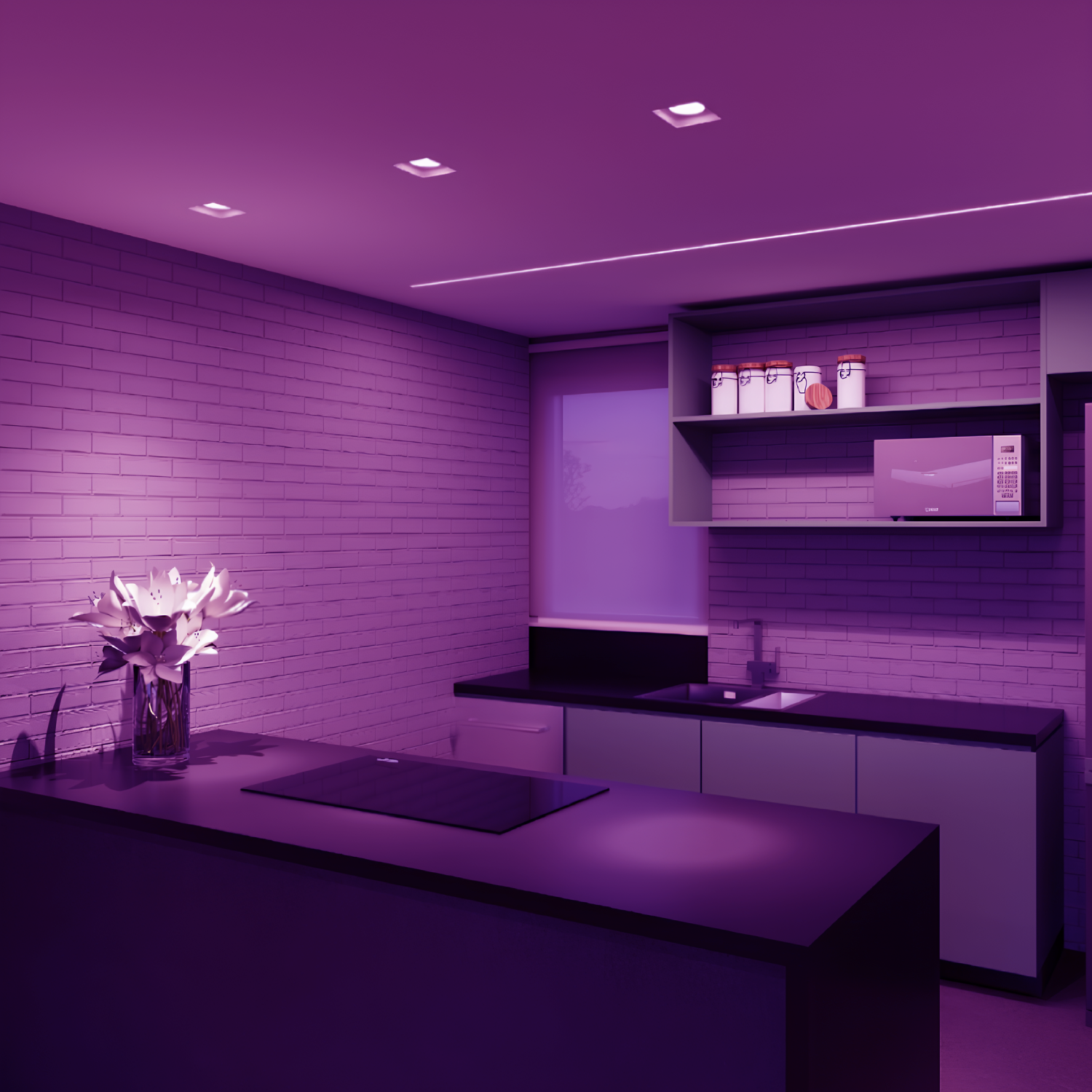 Spot Quadrado No Frame Dicroica Br 4,7W Rgb 36° Philips Hue