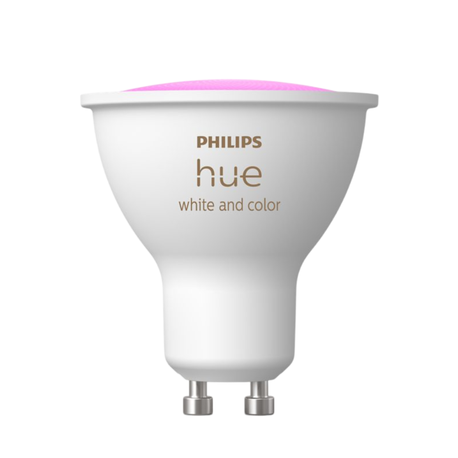 Spot Retang Embutir 2x Dicroica Br/Pt 4,7W Rgb Philips Hue