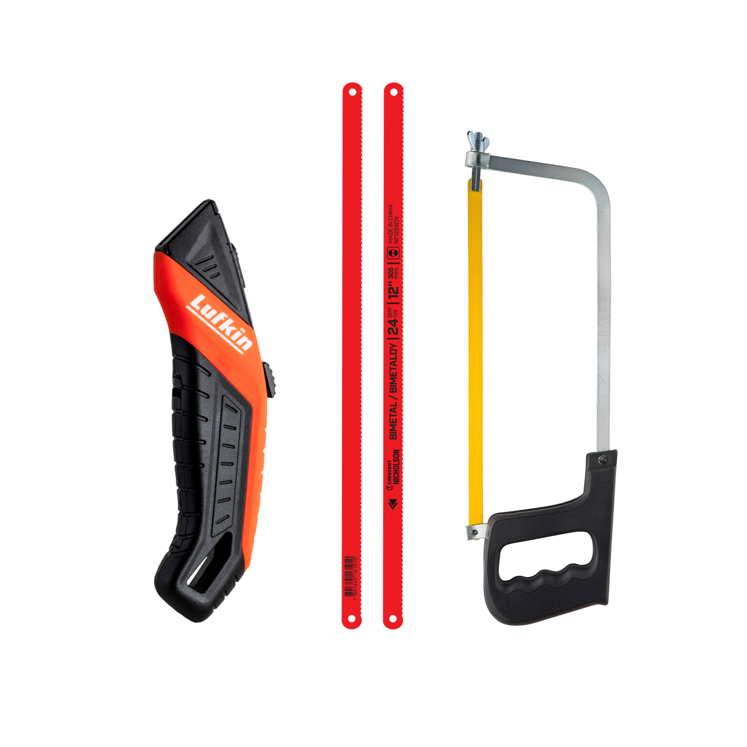 Kit Estilete + Arco De Serra E Laminas 18/24D