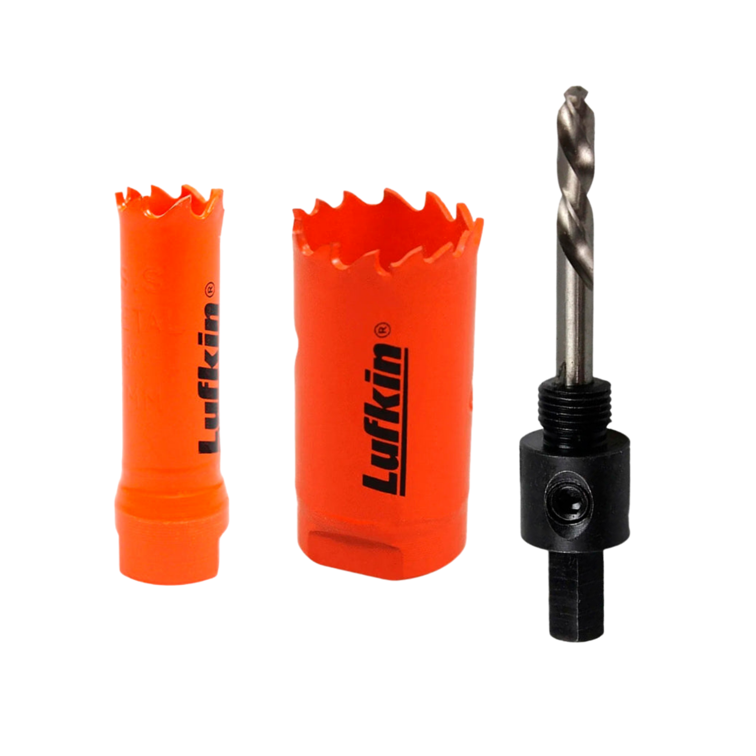 Kit Serra Copo 19Mm + 27Mm e Suporte 1/2 Lufkin