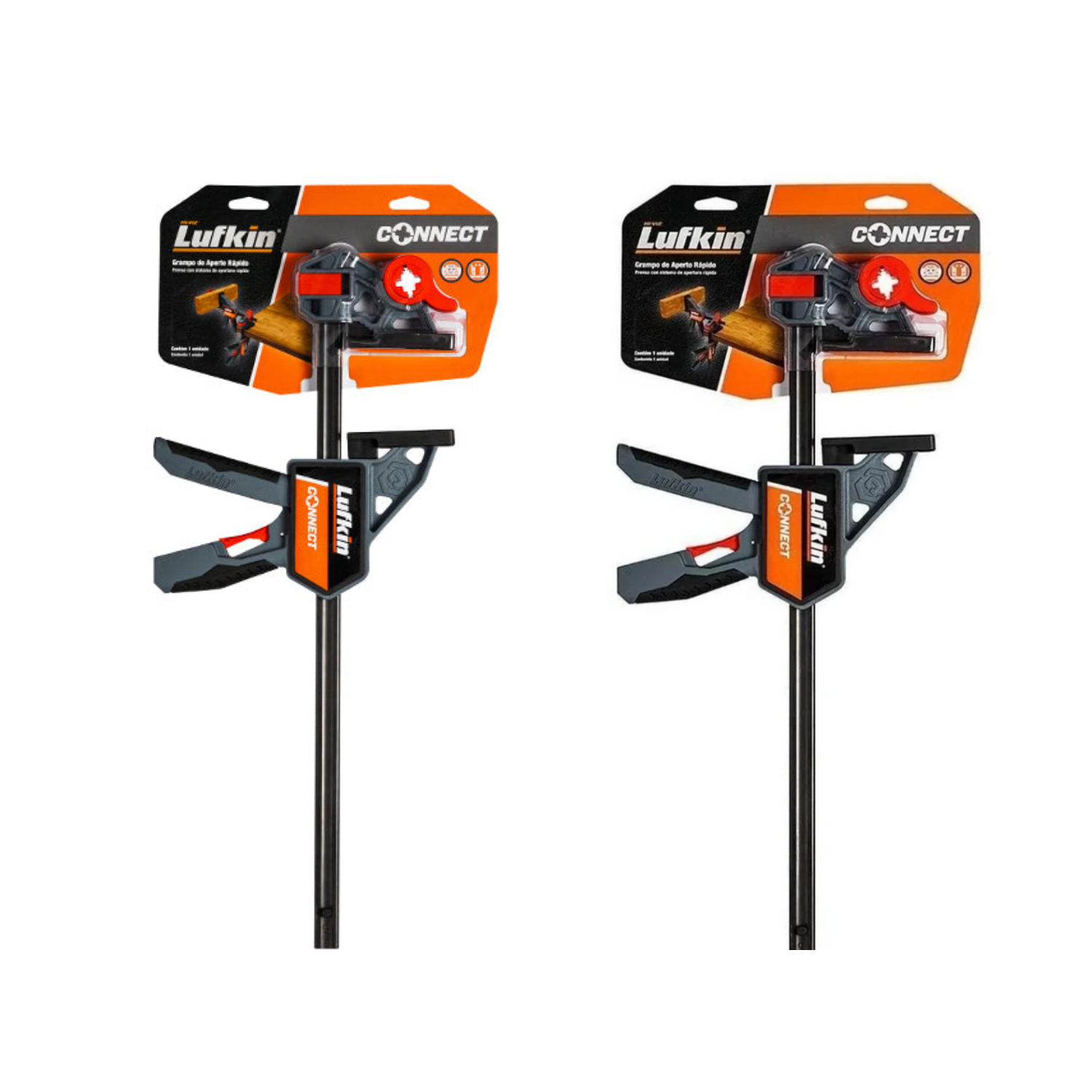 Kit Grampos De Aperto 12'' 300Mm + 18'' 450Mm Lufkin