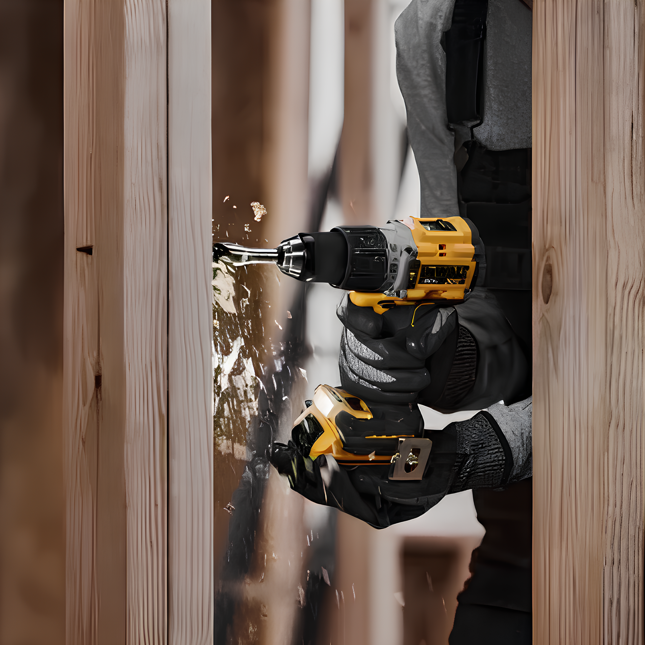 Parafusadeira Furadeira 1/2" 20V + Bateria E Carregador Dewalt