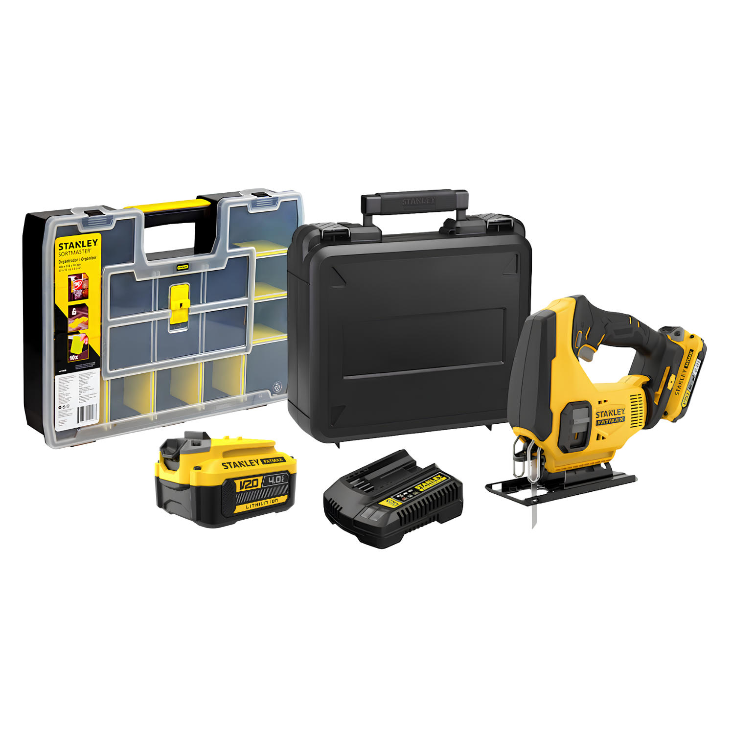 Serra Tico - Tico 20V Max + Bateria 4Ah E Caixa Organizadora