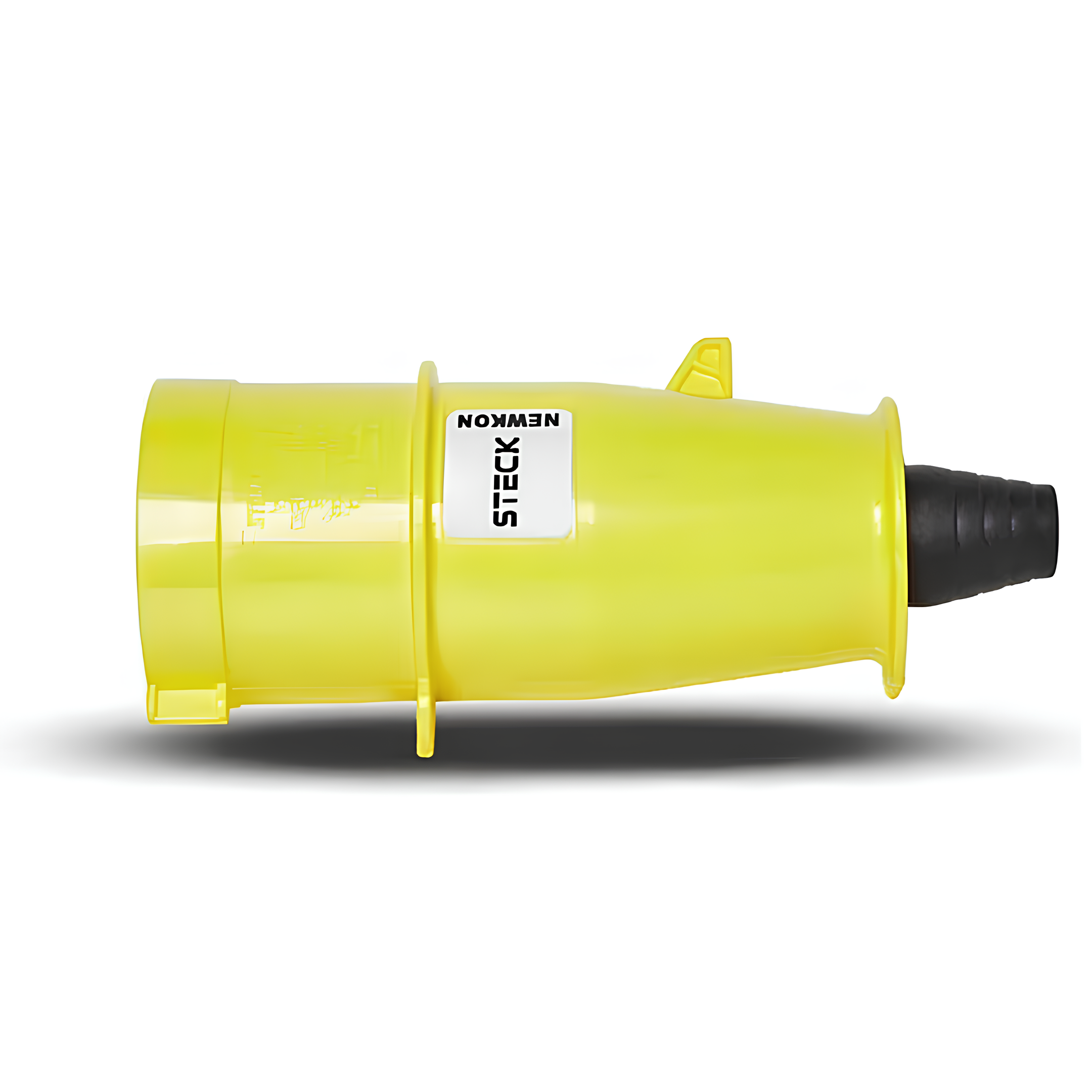 Kit 2 Plugue 2P+T 32A 100/130V Amarelo N3274 Steck