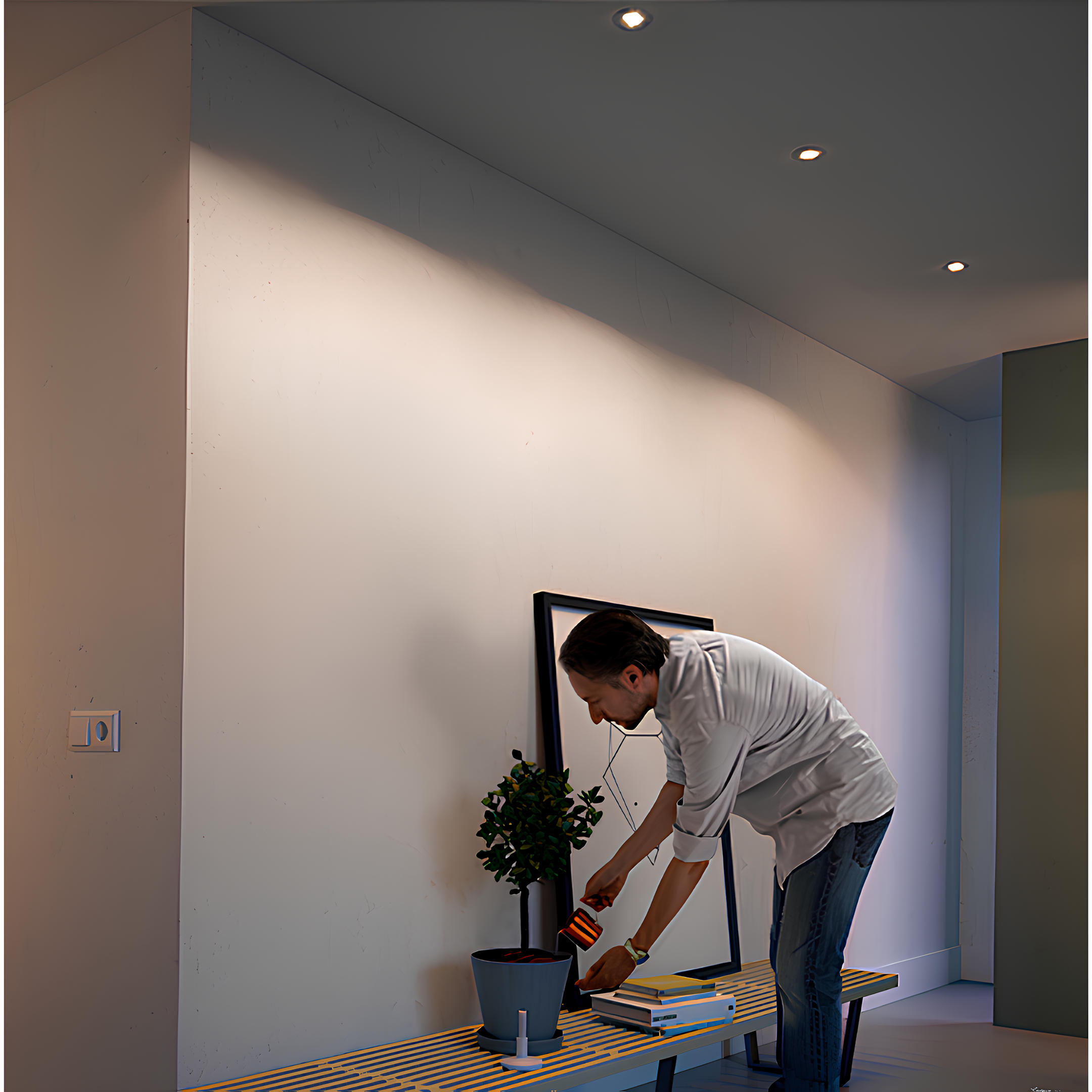 Kit 3 Lampada Led Dicroica 4,8W 525Lm Bivolt Gu10 Philips