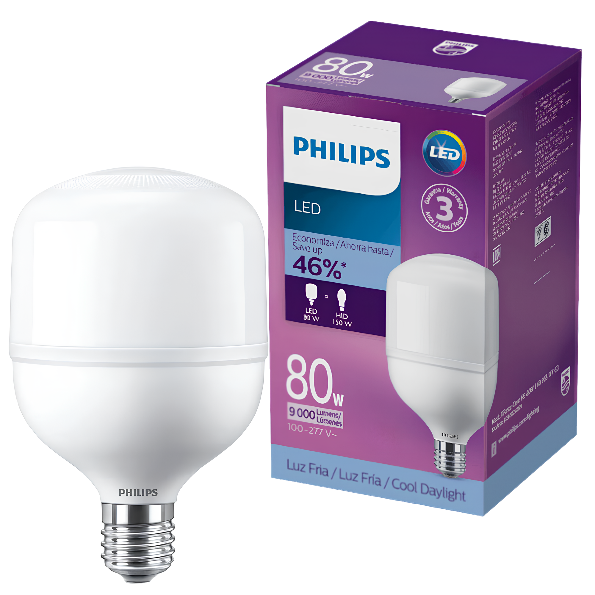 Lampada Led Alta Potencia Trueforce 80W 6500K 9000Lm 150° Philips