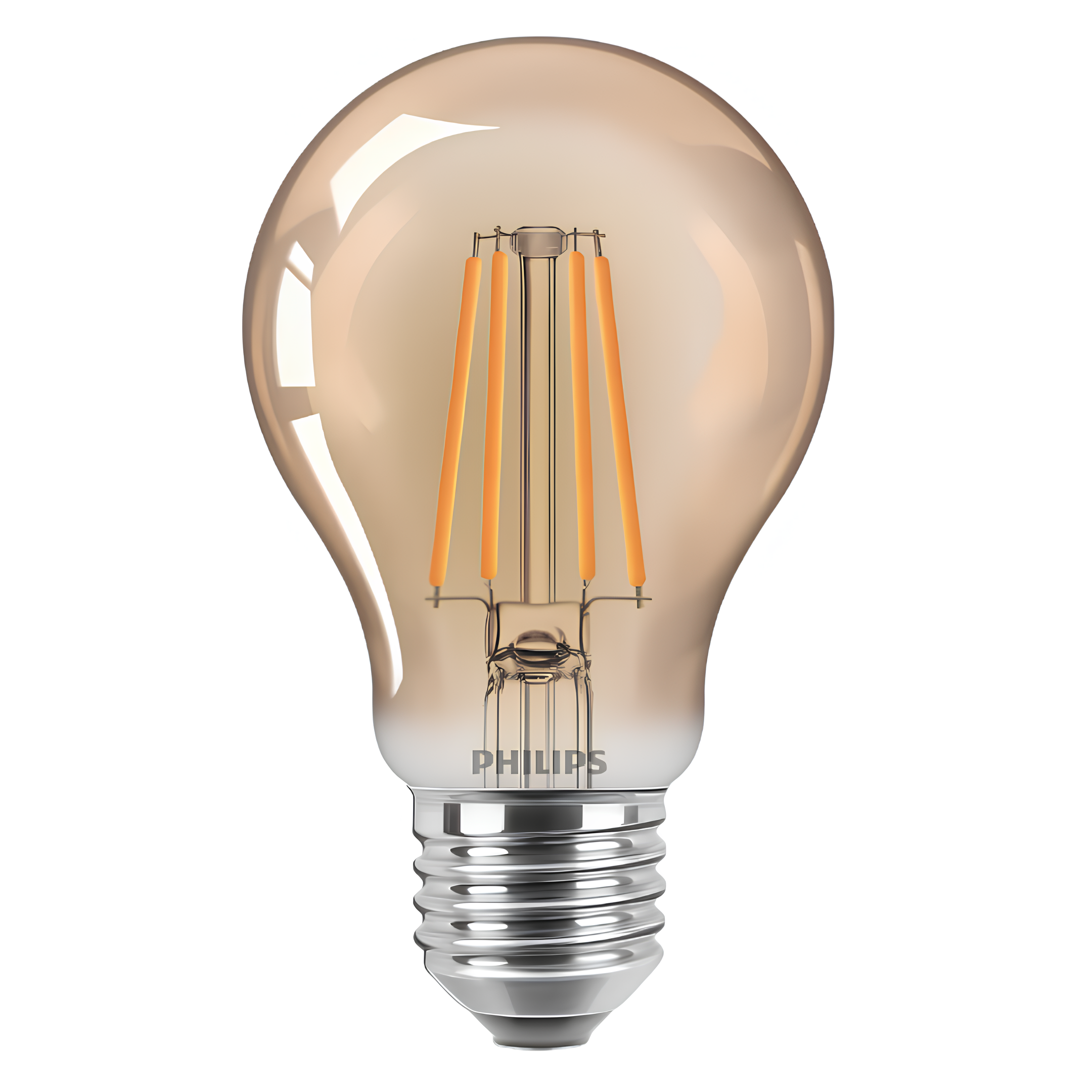 Lampada Led Filamento A60 4W 2500K 400Lm Ip20 E27 Bivolt Philips