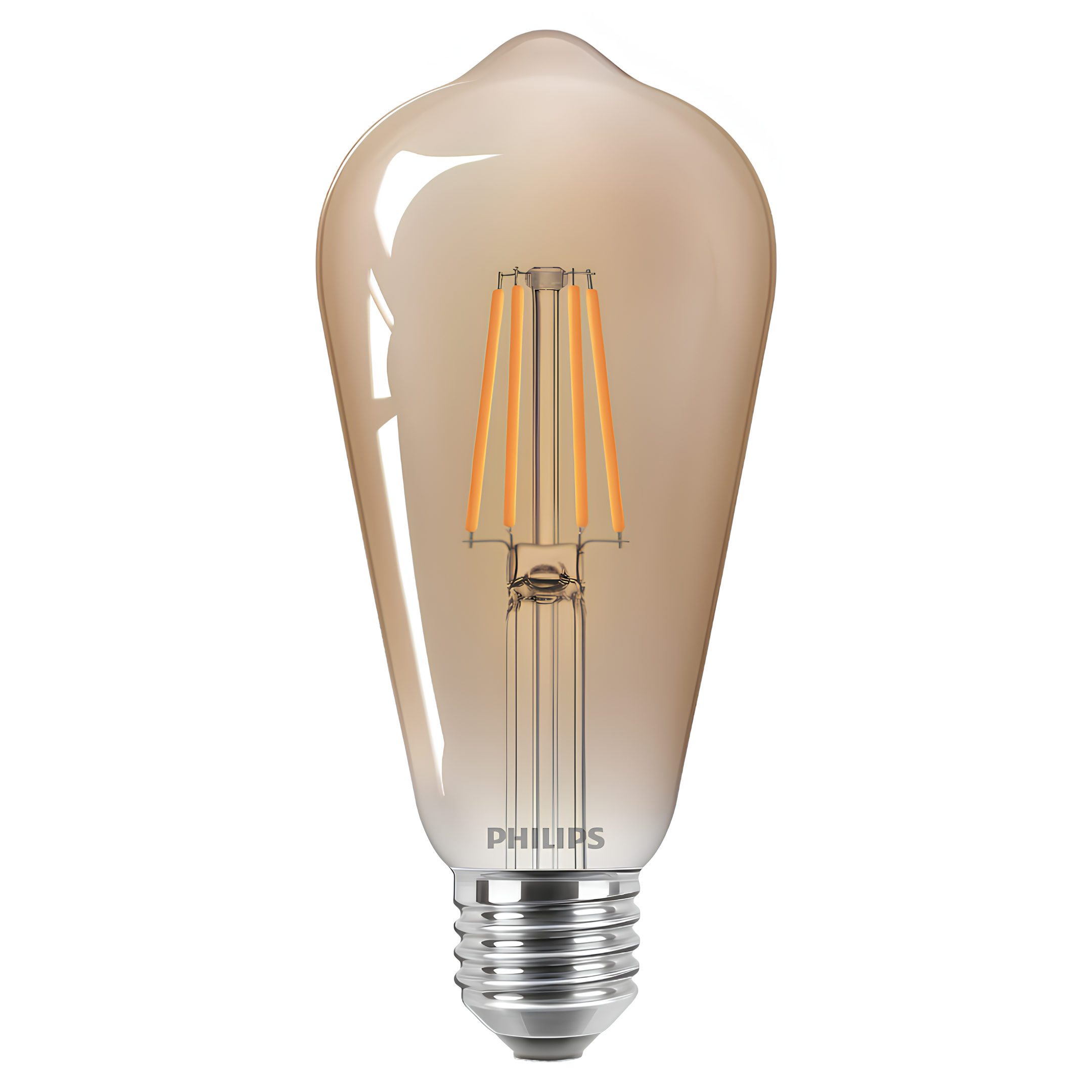 Lampada Led Retro Filamento St64 4W 2500K 400Lm Philips