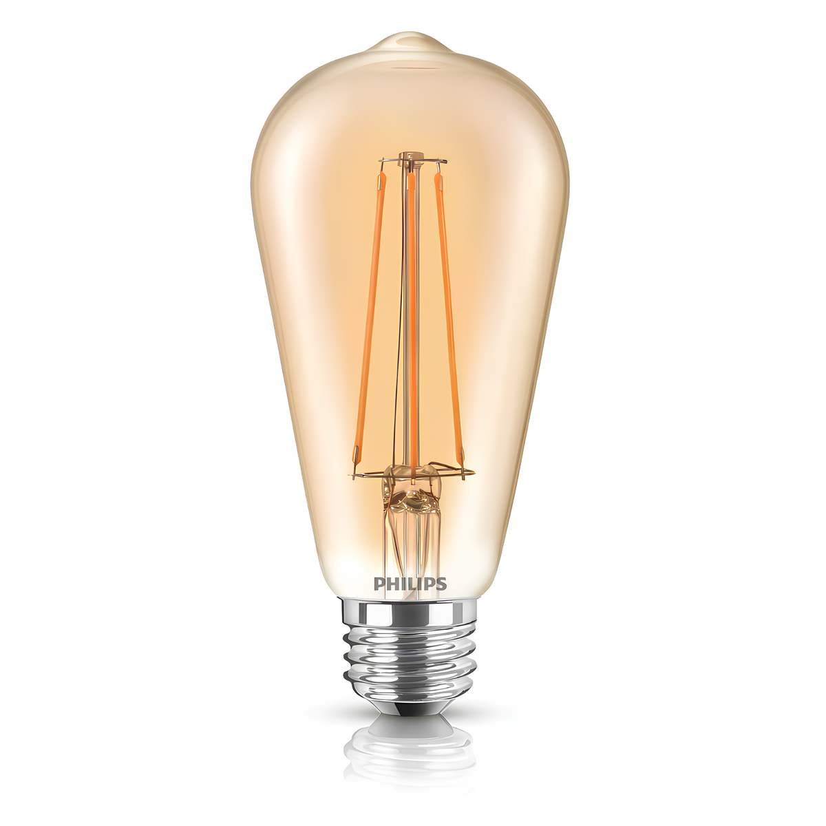 Lampada Led St64 Filamento Dim 5W 2200K 350Lm 110V E27 Philips